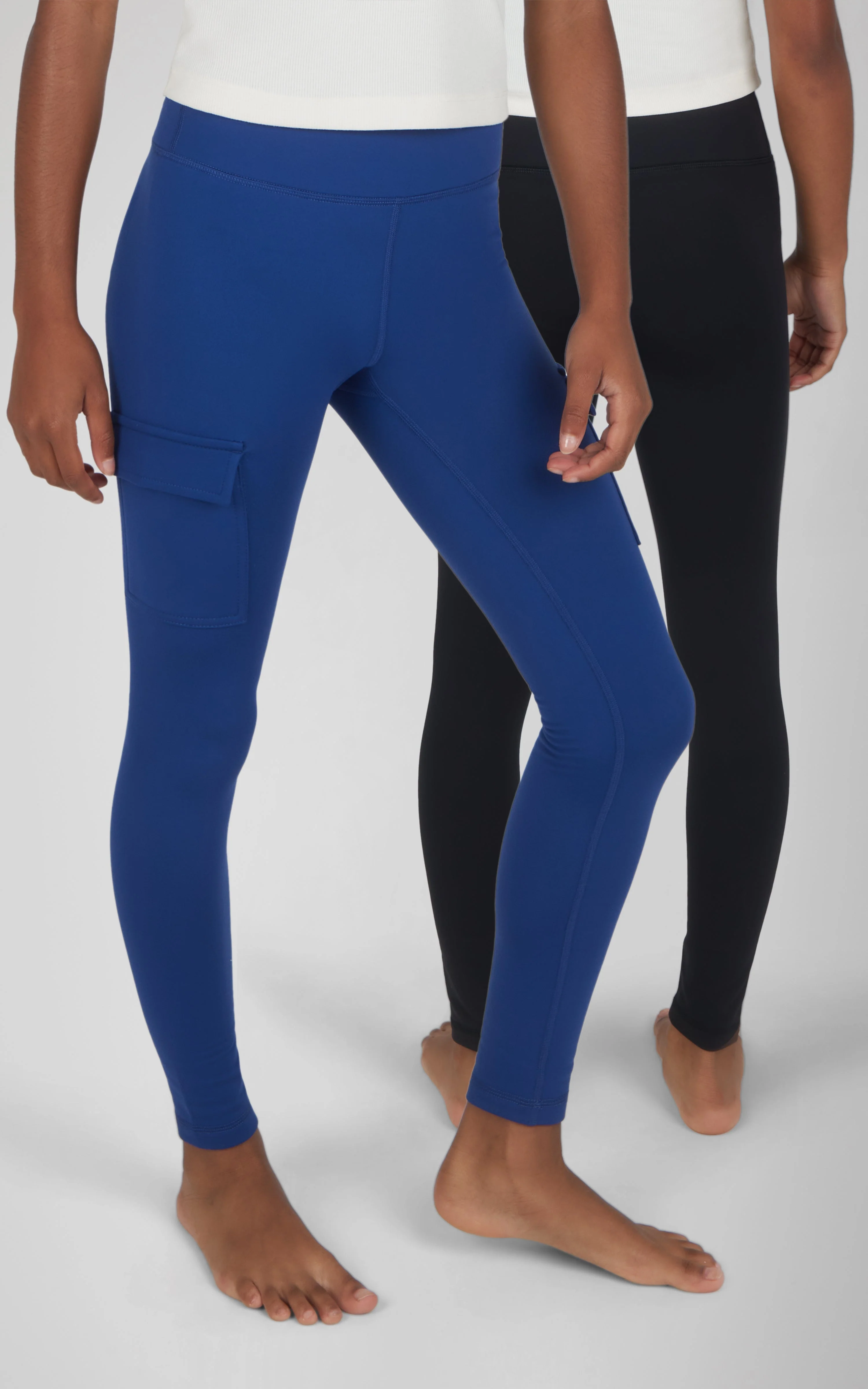 Girls 2 PK Polarlux Everyday Cargo Pocket Legging + Everyday Basic Legging - Image 11