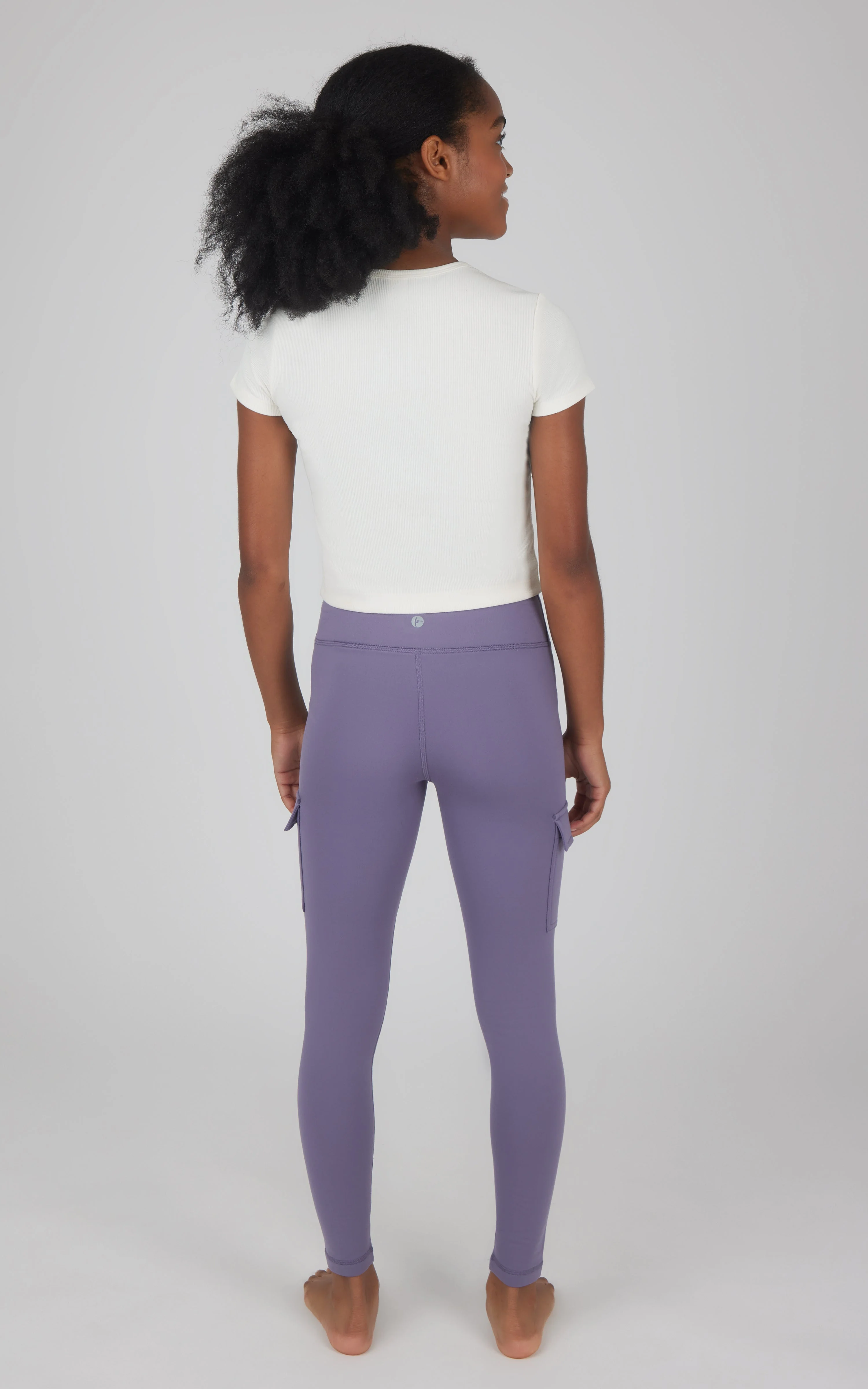 Girls 2 PK Polarlux Everyday Cargo Pocket Legging + Everyday Basic Legging - Image 13