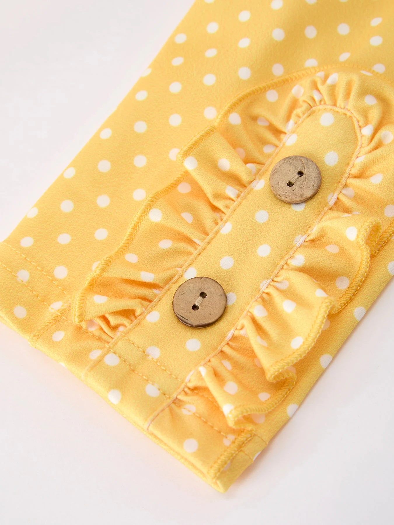 Girls Back To School Rainbow School Bus Ruffle Dress Leggings Set - Image 3
