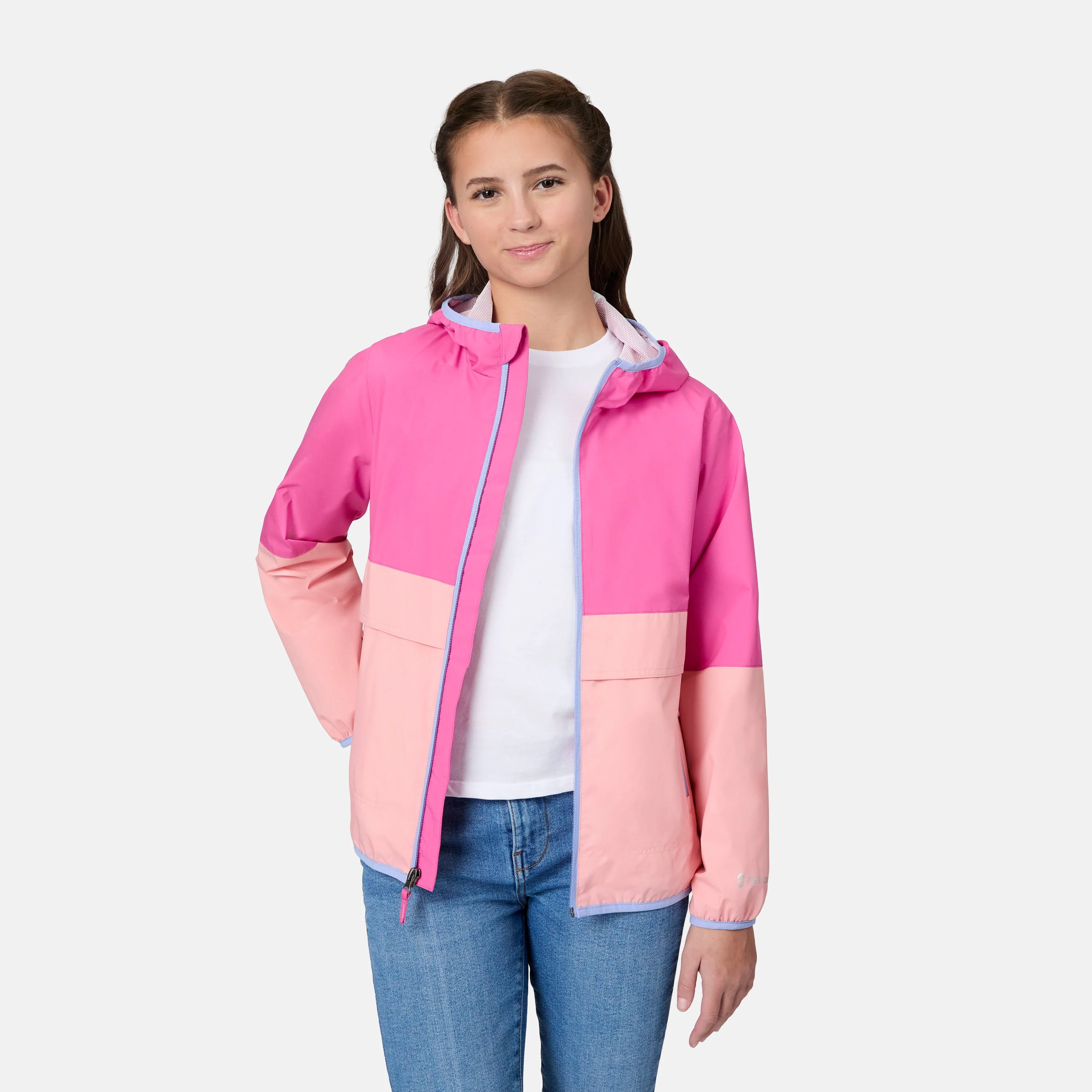 Girls' Easy Hiking Windshear Jacket - Image 17