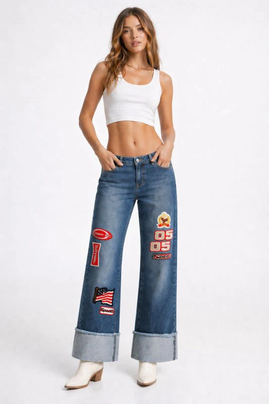 GJG Denim |Classic Rebel Denim Low Rise - Image 2