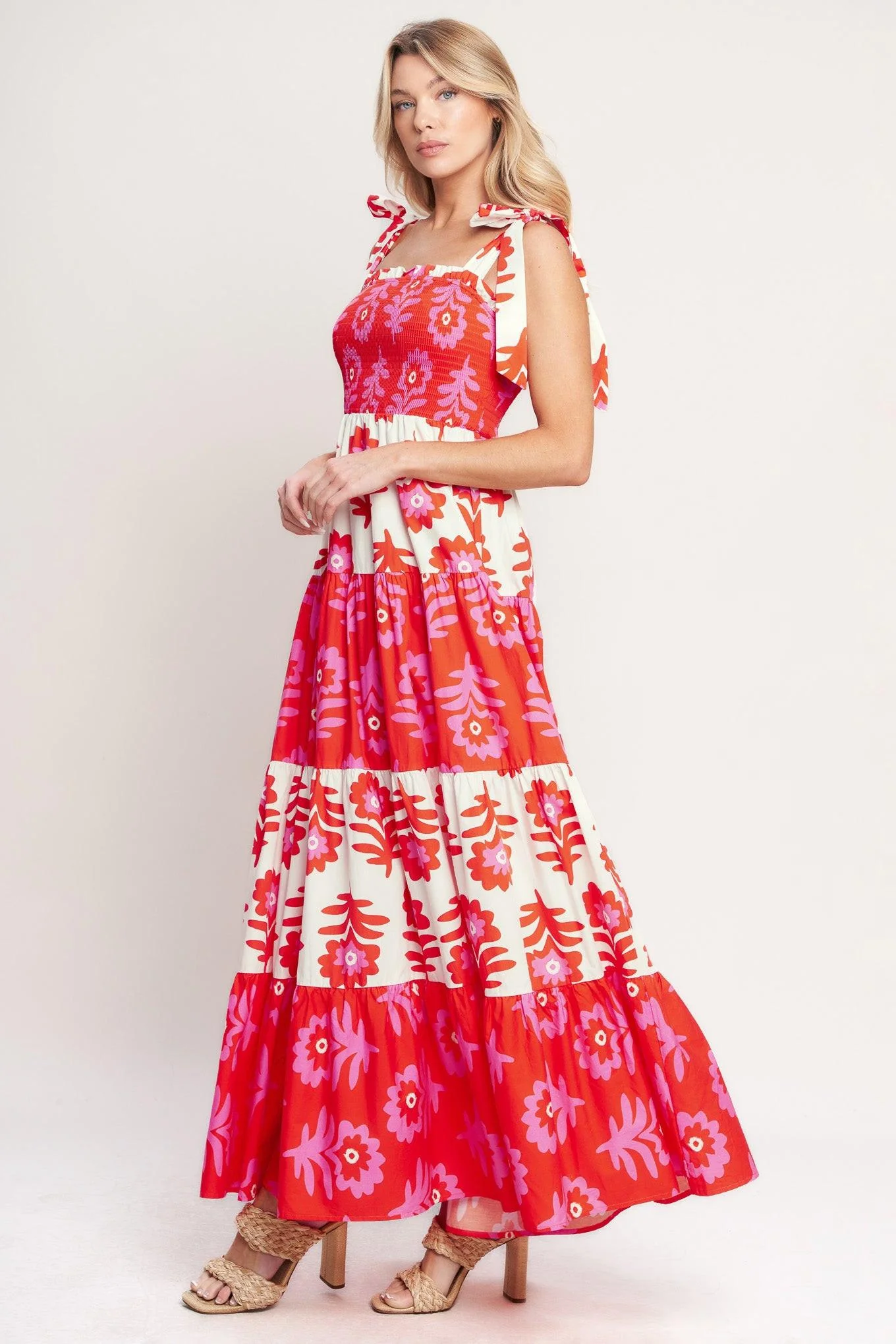 Glamour in Motion Woven Maxi Dress - Image 13