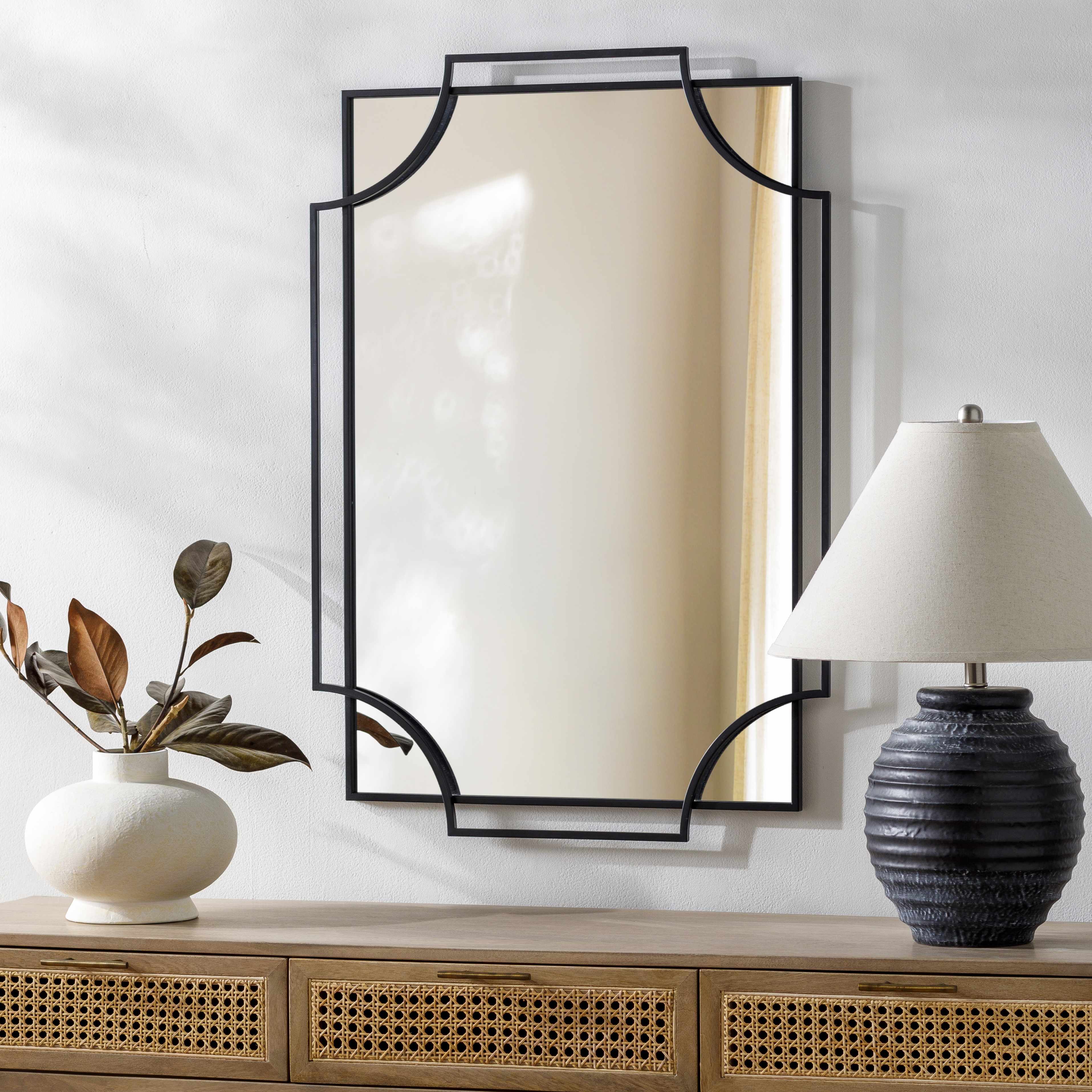 Golasecca Black Frame Mirror - Clearance - Image 6