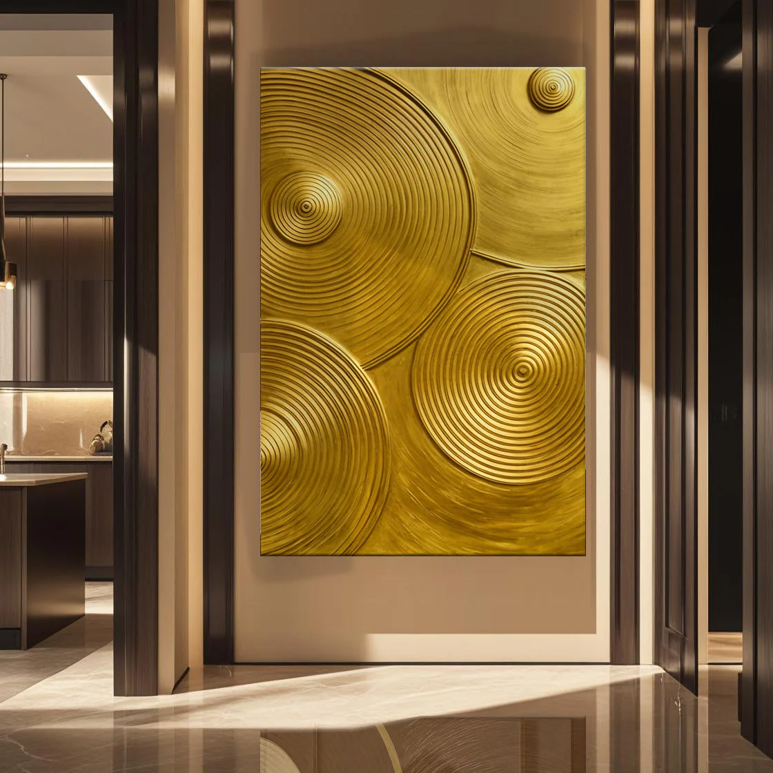 Gold Symphony Wall Art - Image 5