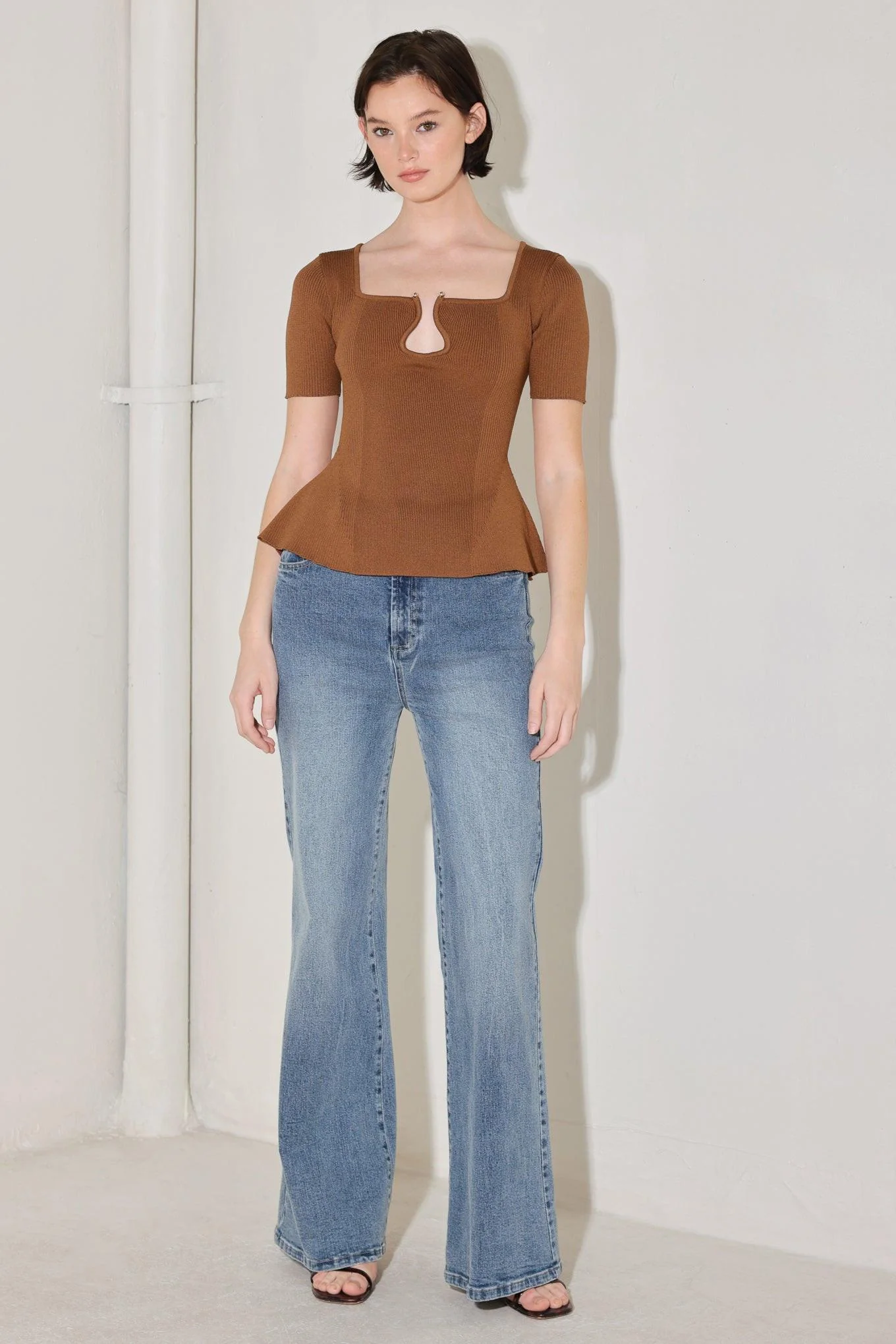 Golden Glow Moment Sweater Top - Image 6