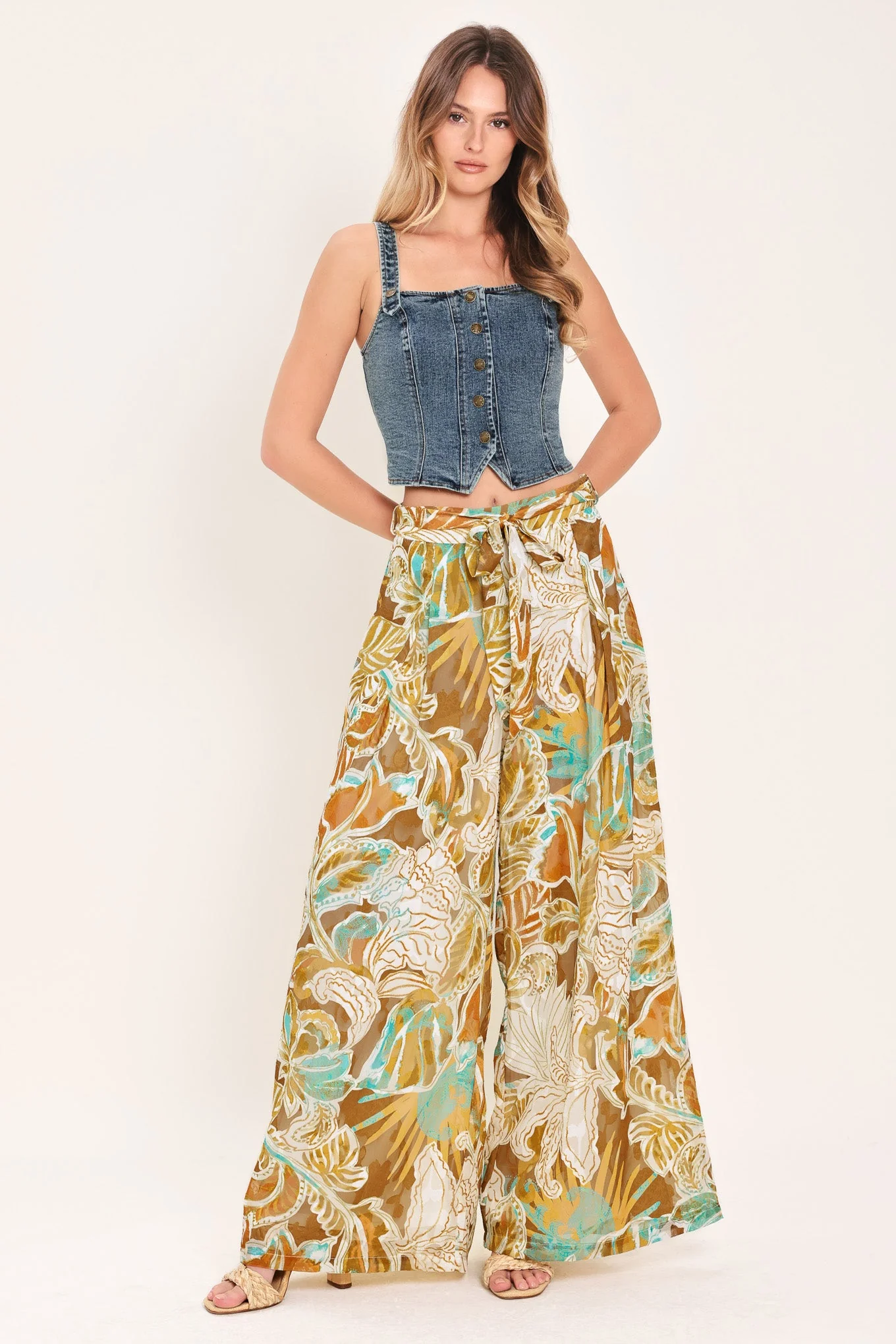 Golden Shores Flow Woven Pants - Image 5