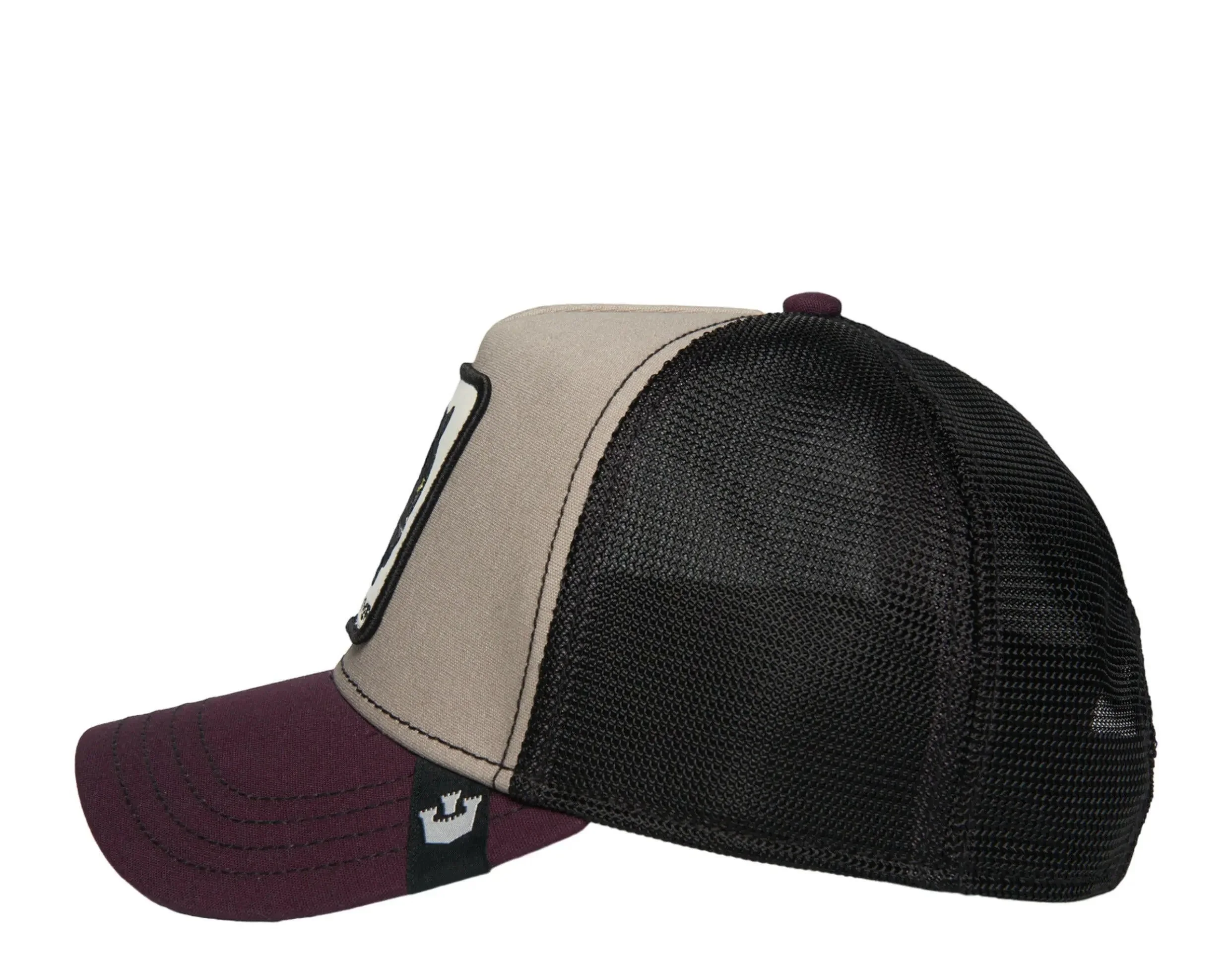 Goorin Bros MVP Panther Women Trucker Hat Purple - Image 3