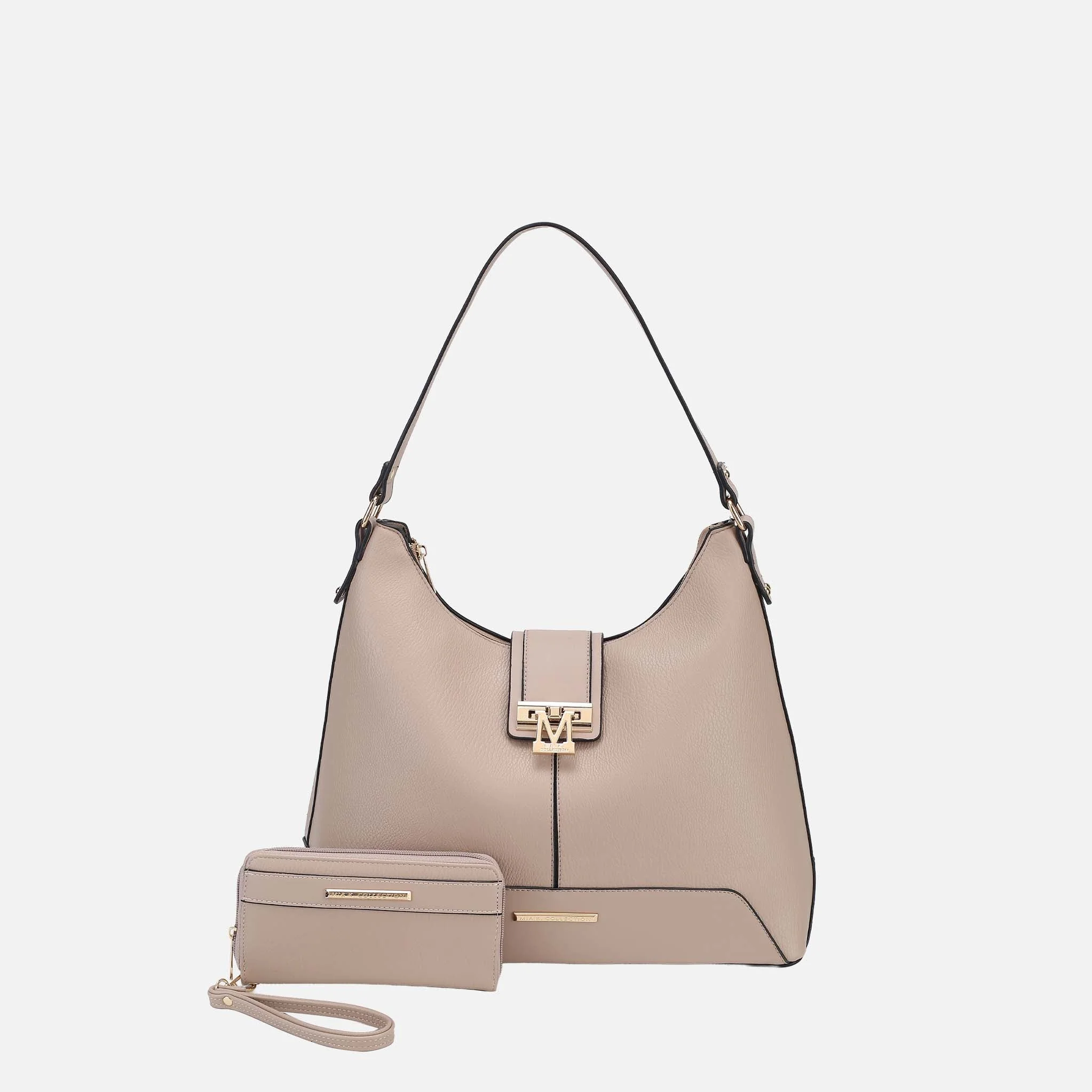Graciela Solid Hobo Bag and Set - Image 10