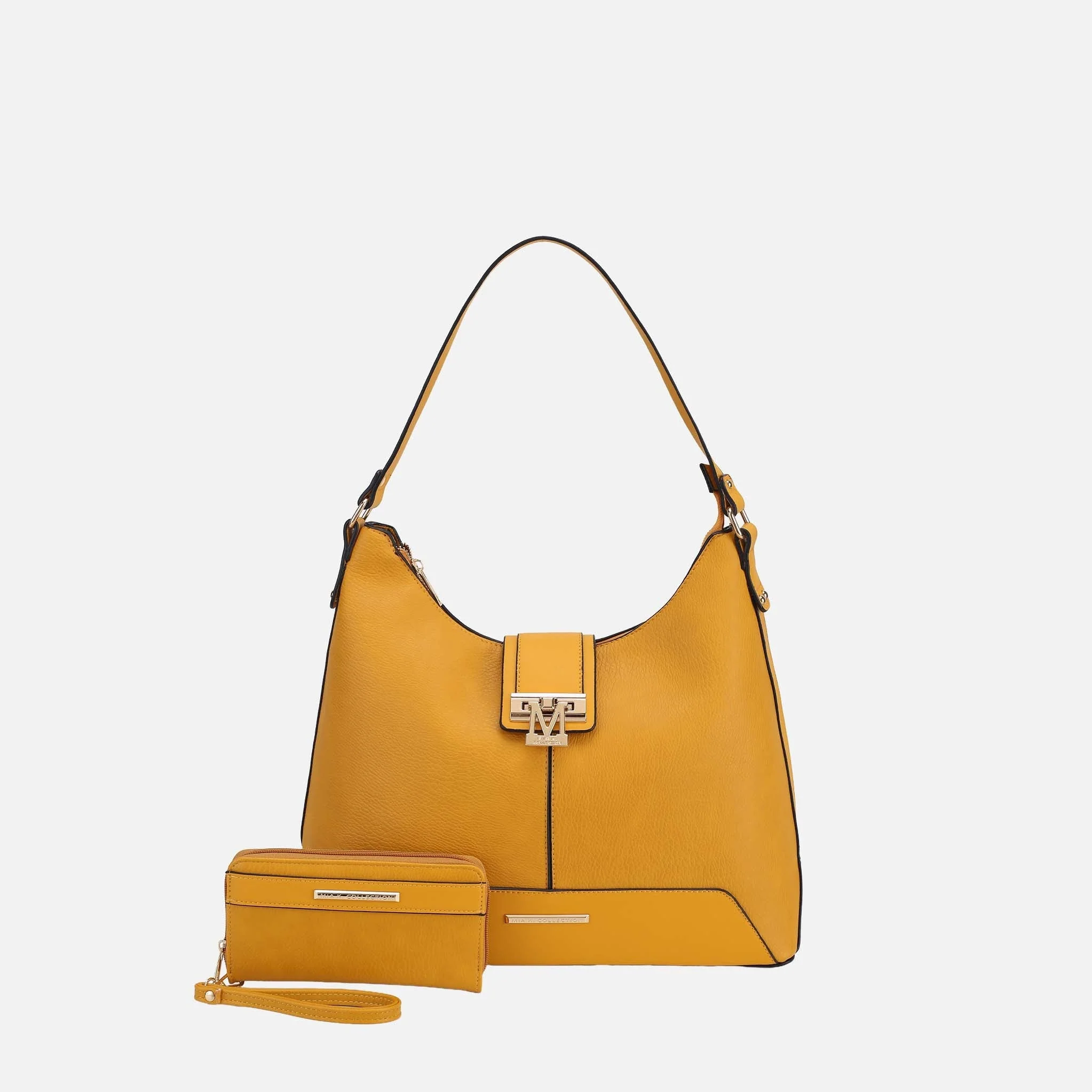 Graciela Solid Hobo Bag and Set - Image 2
