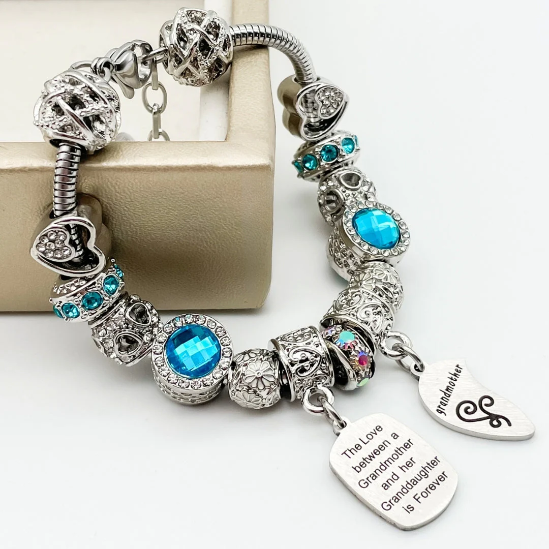 Grandmother Granddaughter Unending Love Bracelets - Image 3