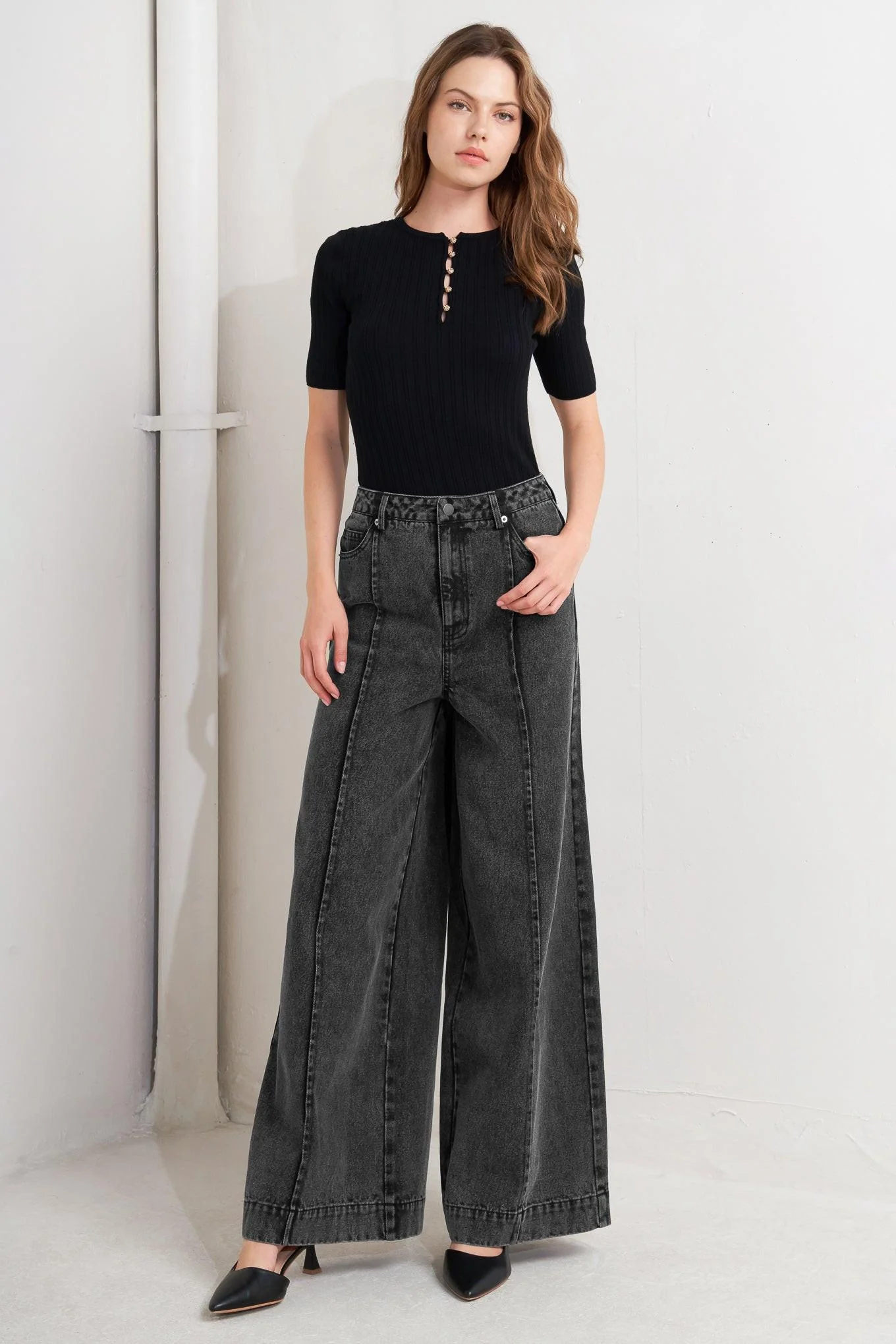 Graphite Muse Denim Pants - Image 5