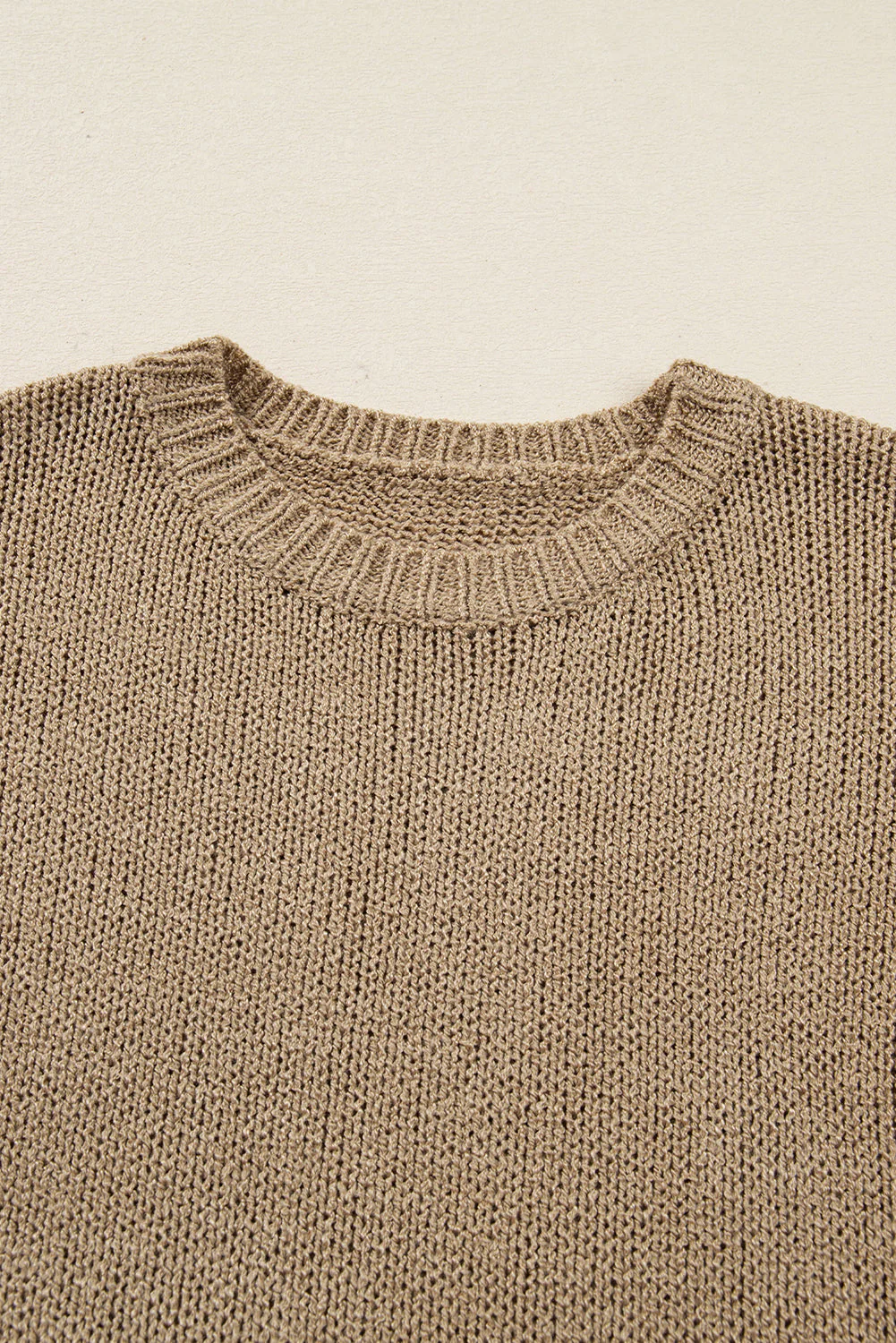Green Oversize Drop Shoulder Slouchy Sweater Dress - Image 10