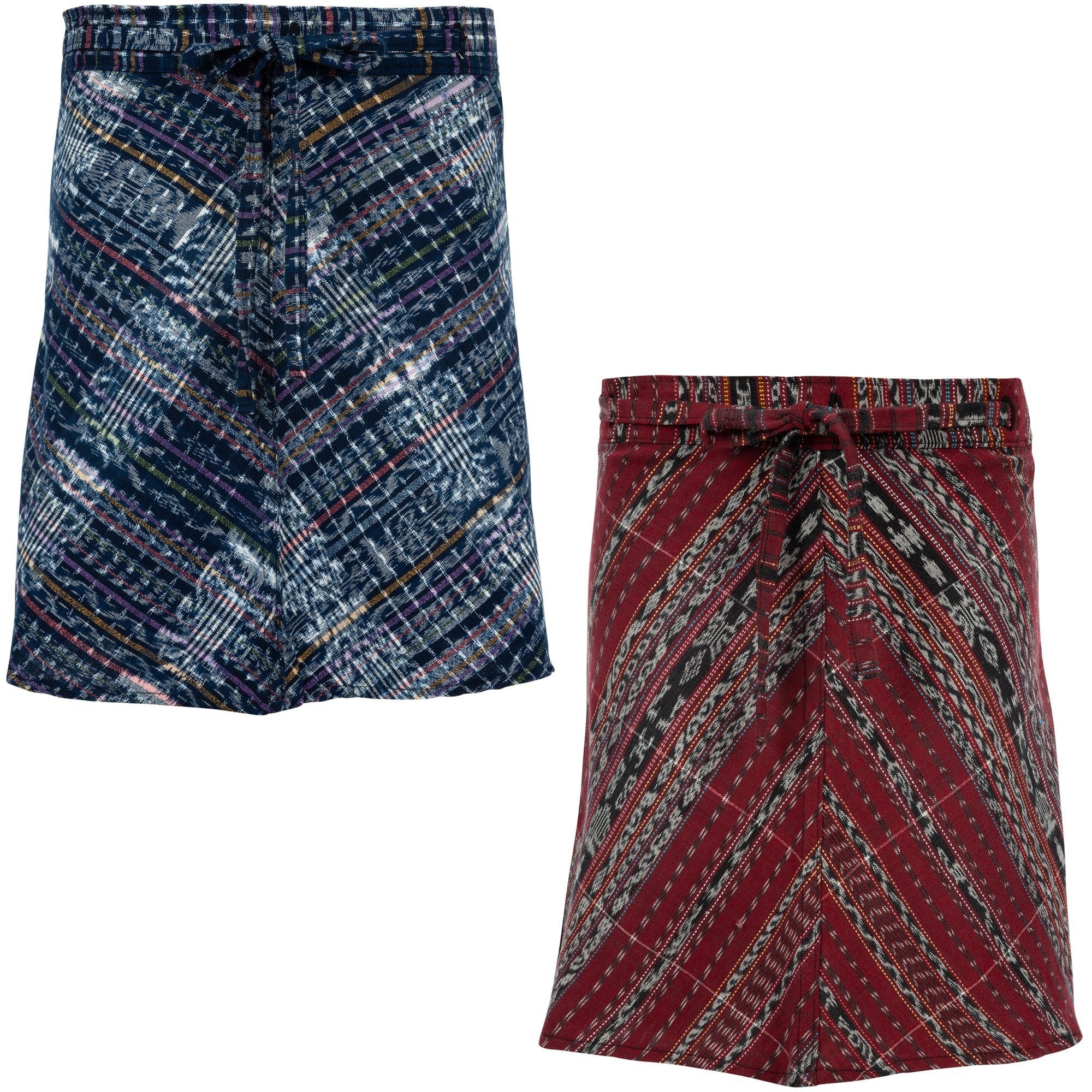 Guatemalan Wrap Mini Skirt - Image 2