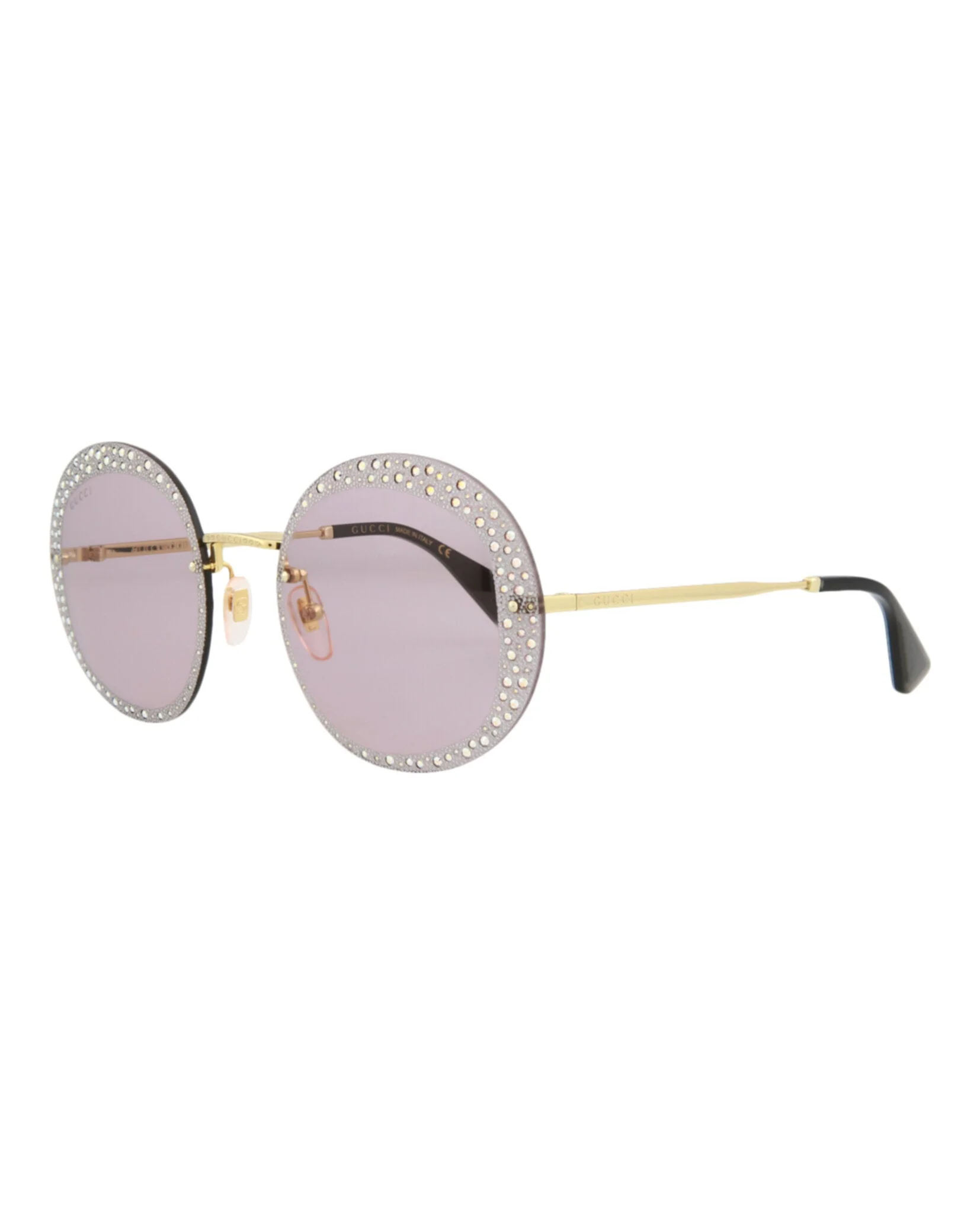 Gucci Round-Frame Metal Sunglasses - GG0899S-30010510-001 - Image 3