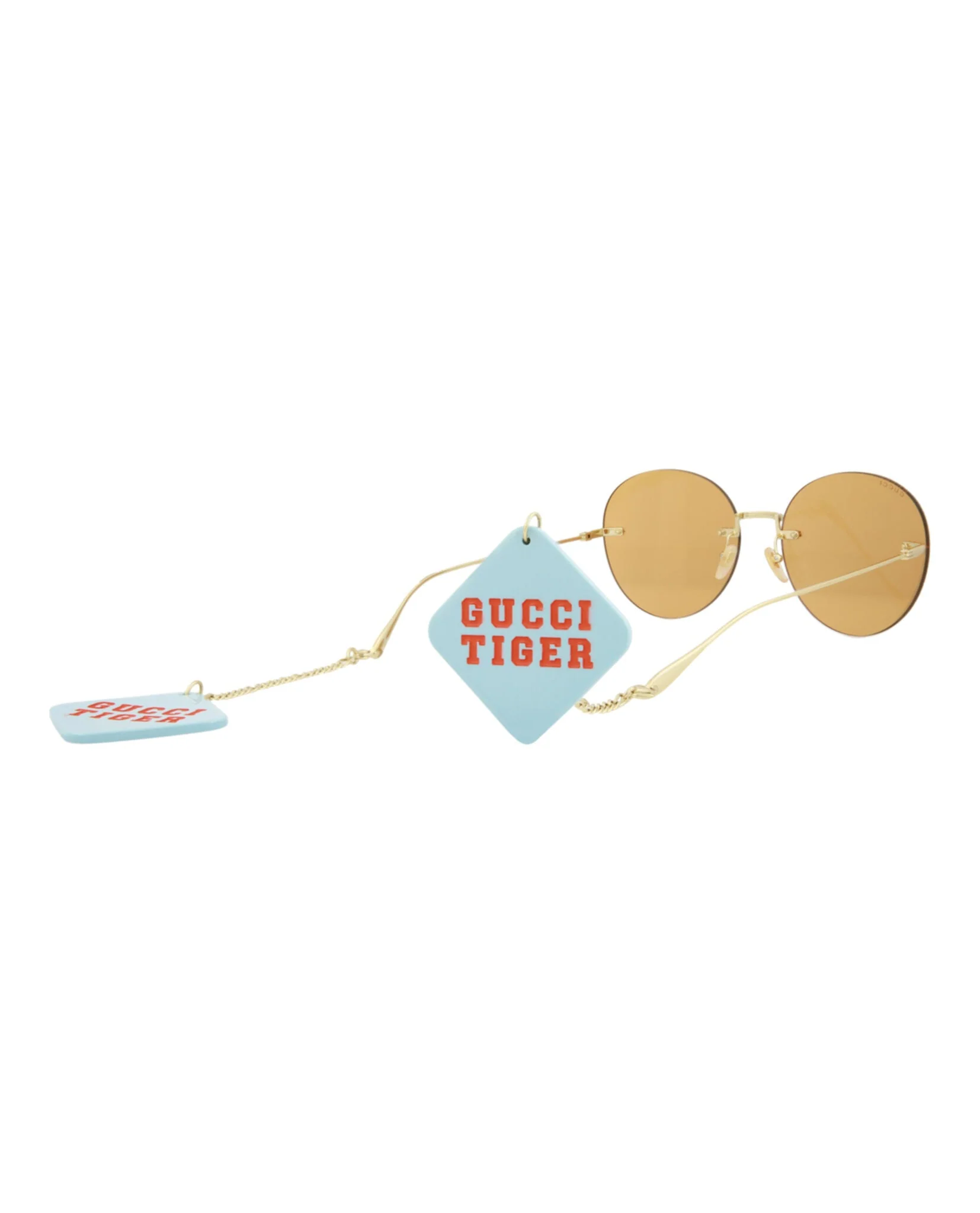 Gucci Round-Frame Metal Sunglasses - GG1149S-30012724-007 - Image 6