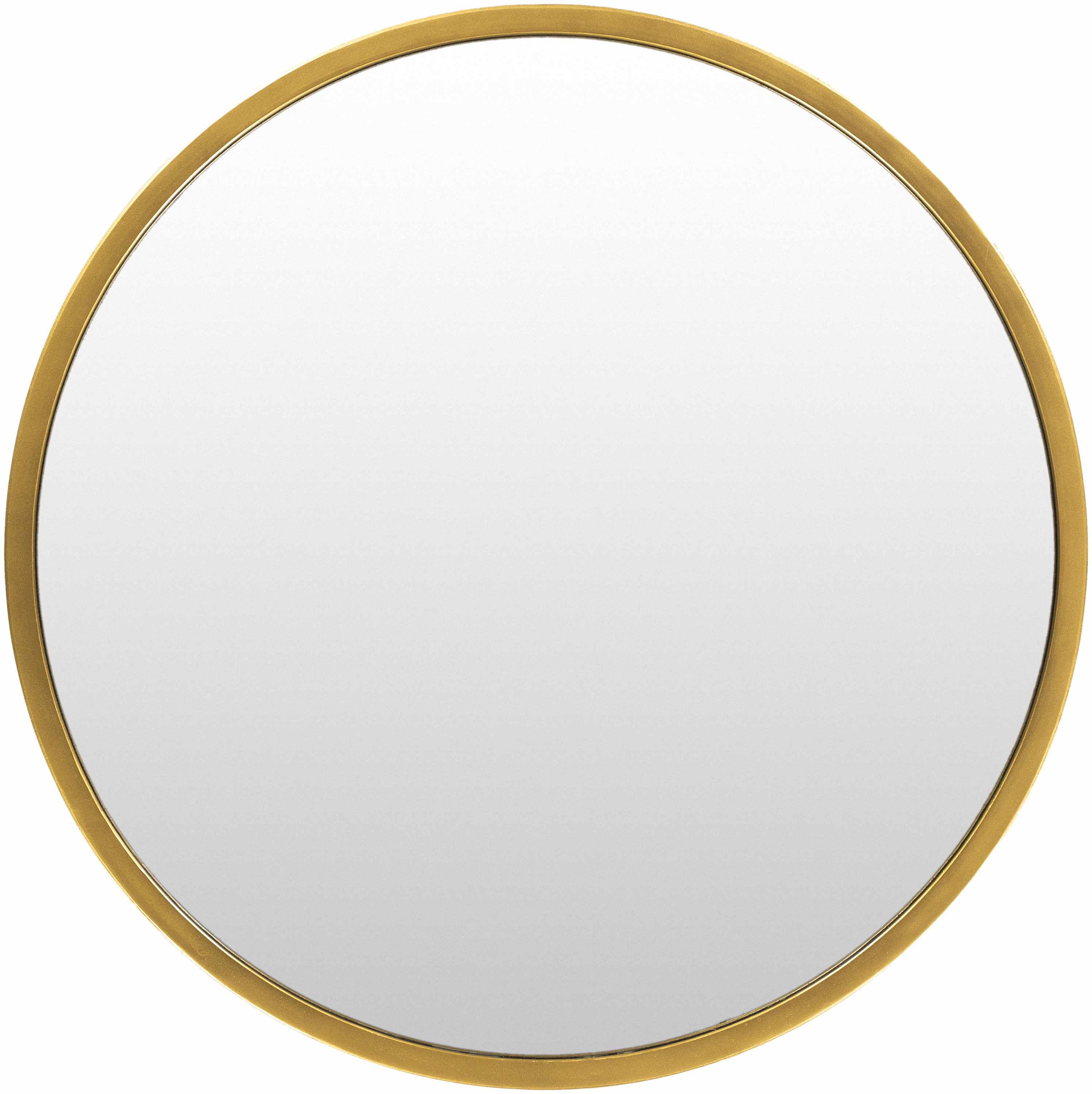 Guindarohan Gold Frame Round Mirror - Image 6
