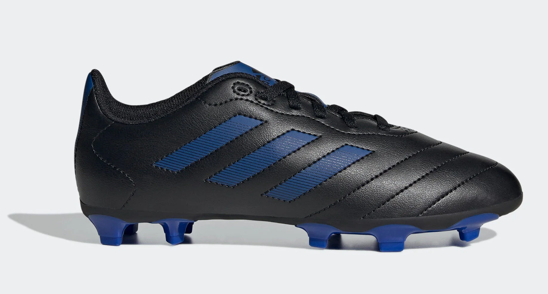 [GX6906] Youth adidas Goletto VIII FG ‘Core Black Royal Blue (GS)' - Image 2