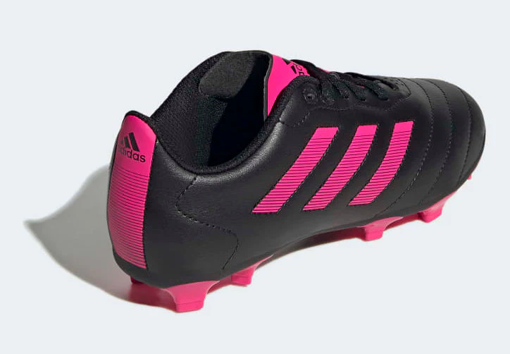 [GX6907] Youth adidas Goletto 8 FG 'Black Shock Pink' - Image 3