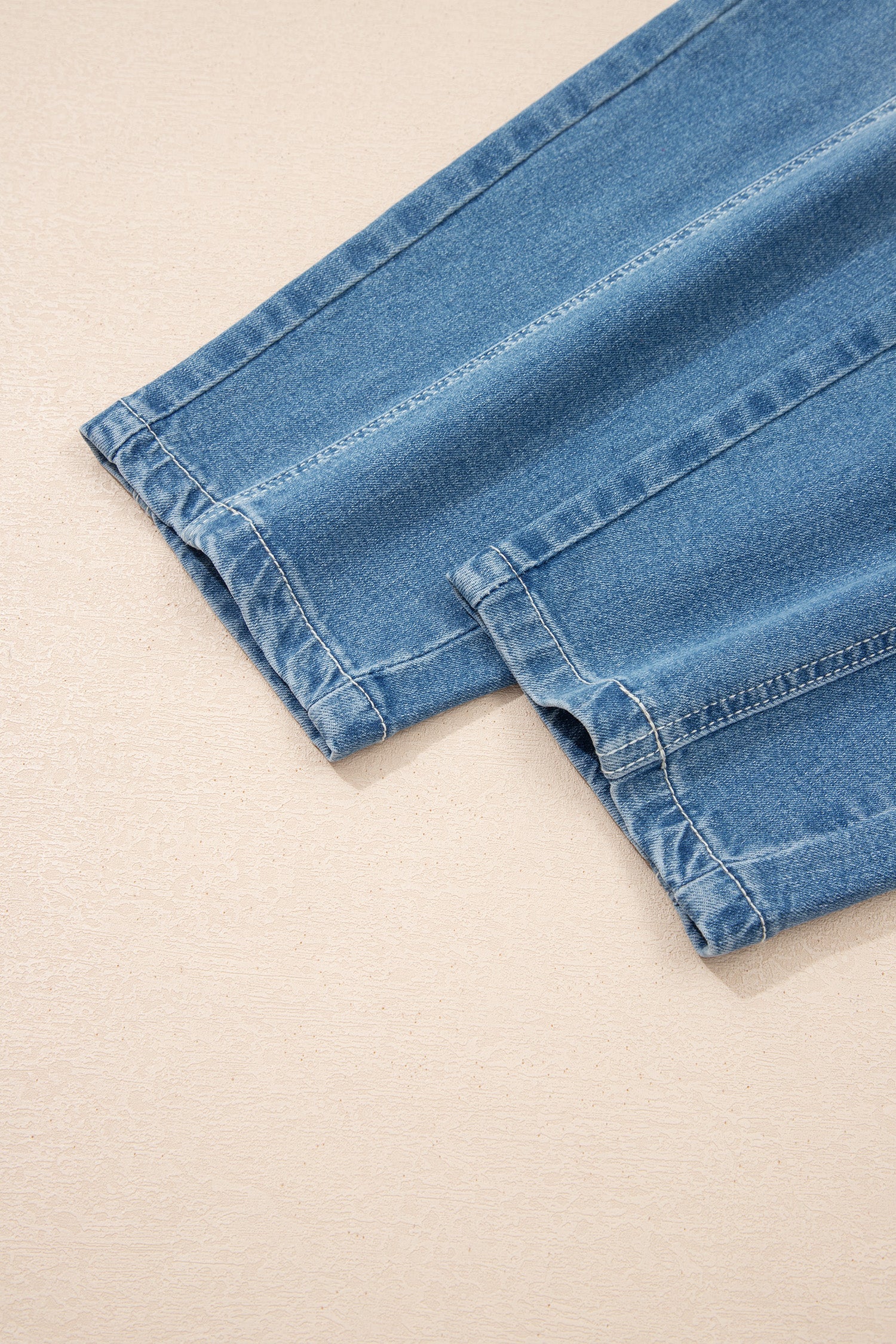 Threaded Pear Hana Wash Cuffed Barrel Jeans - Image 14
