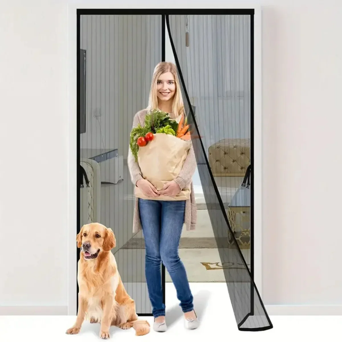 Hands-Free Magnetic Screen Door - Image 18