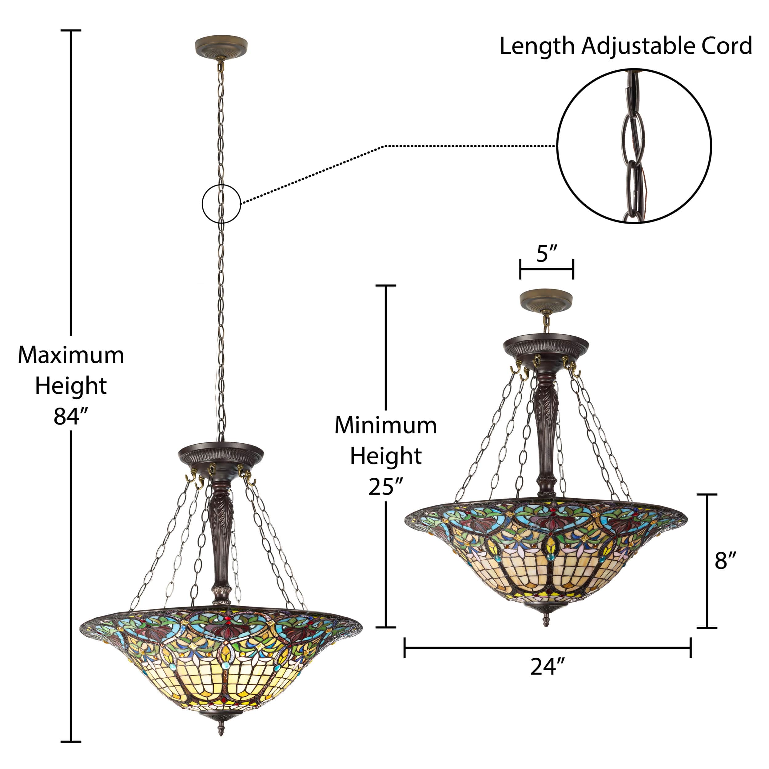 River of Goods Hanging Lamp - Multicolor - Image 5