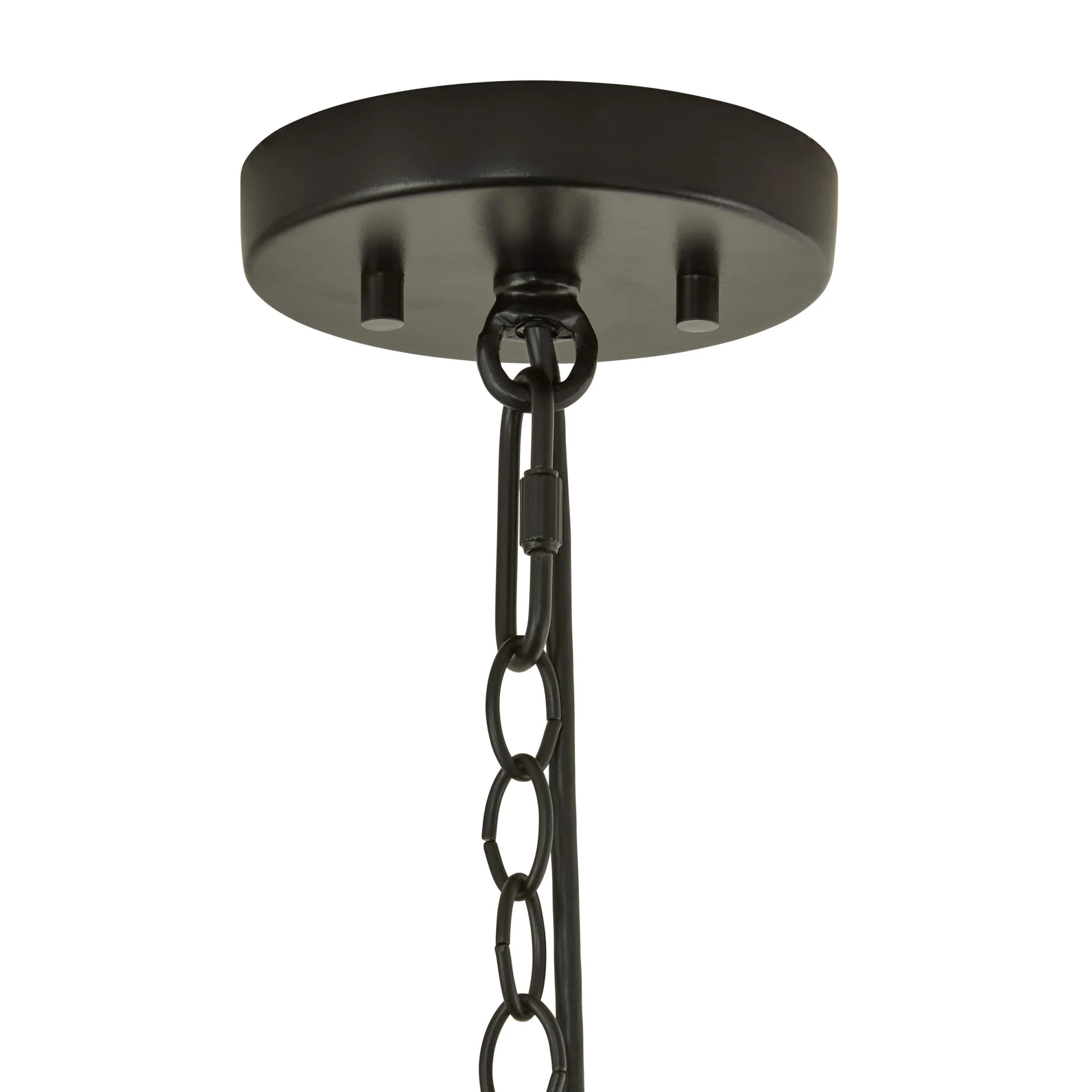 River of Goods Hanging Pendant Lamp - Gold, Natural & Black - Image 9