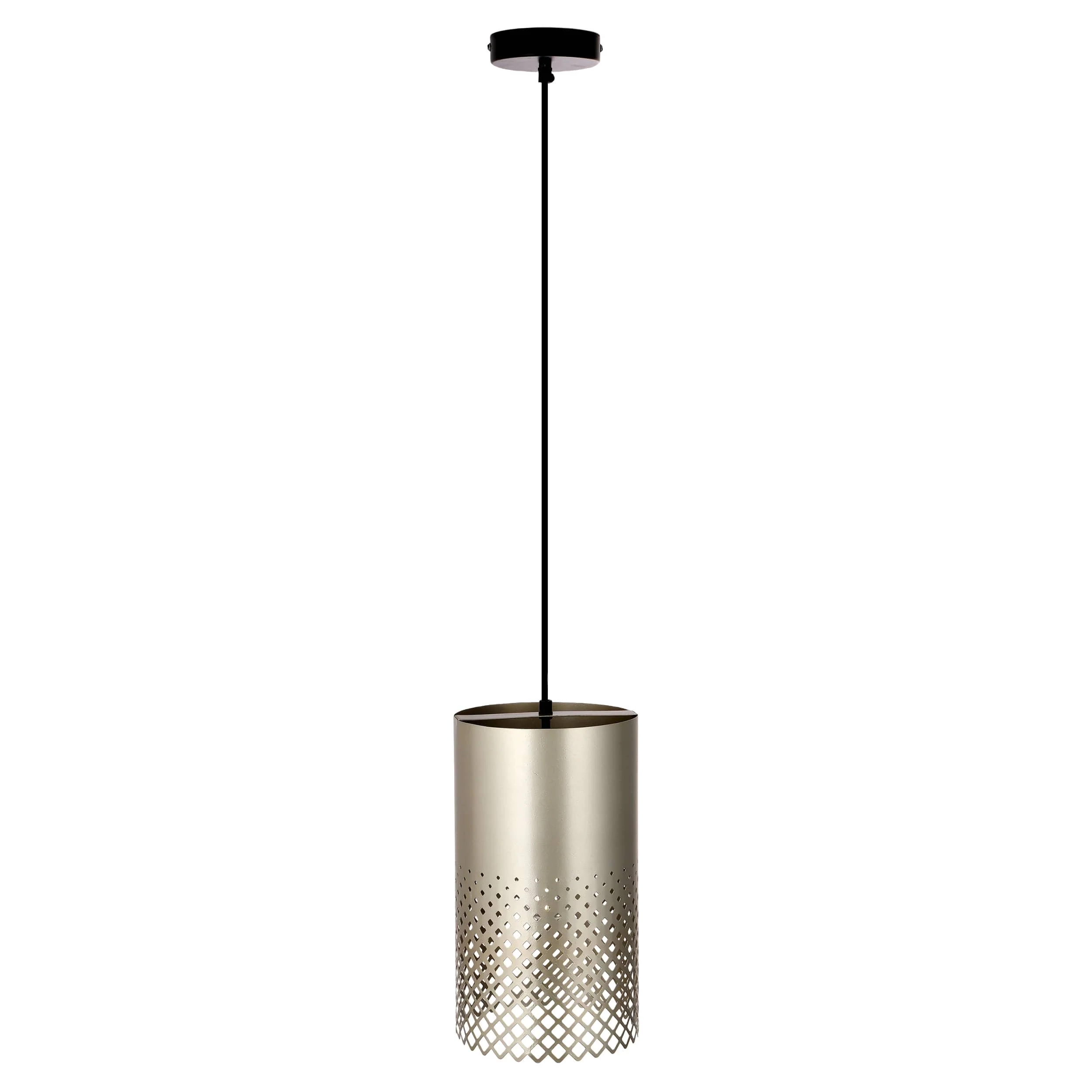 River of Goods Hanging Lamp - Silver & Black - Image 7