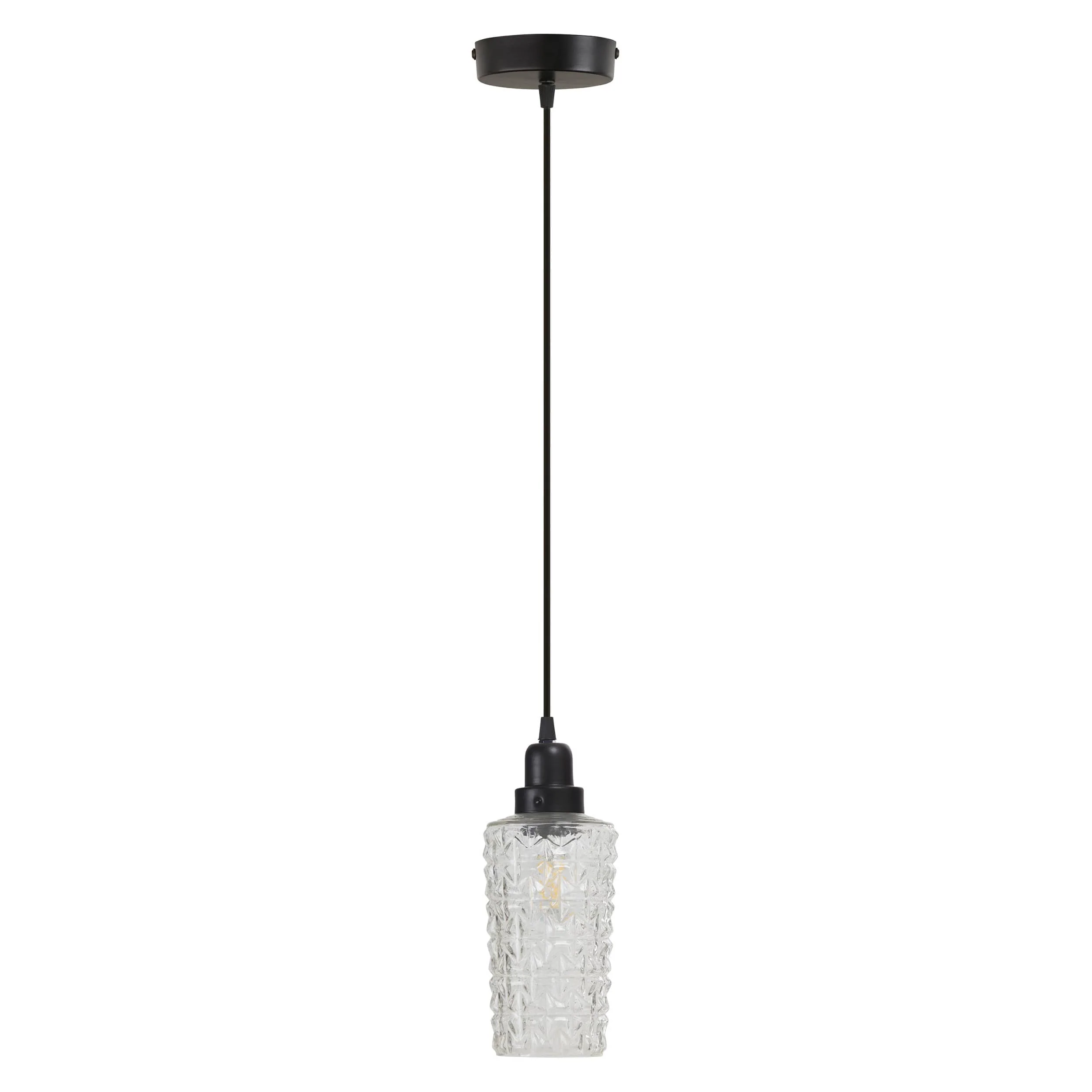 River of Goods Apollo Glass and Metal Pendant - Image 7