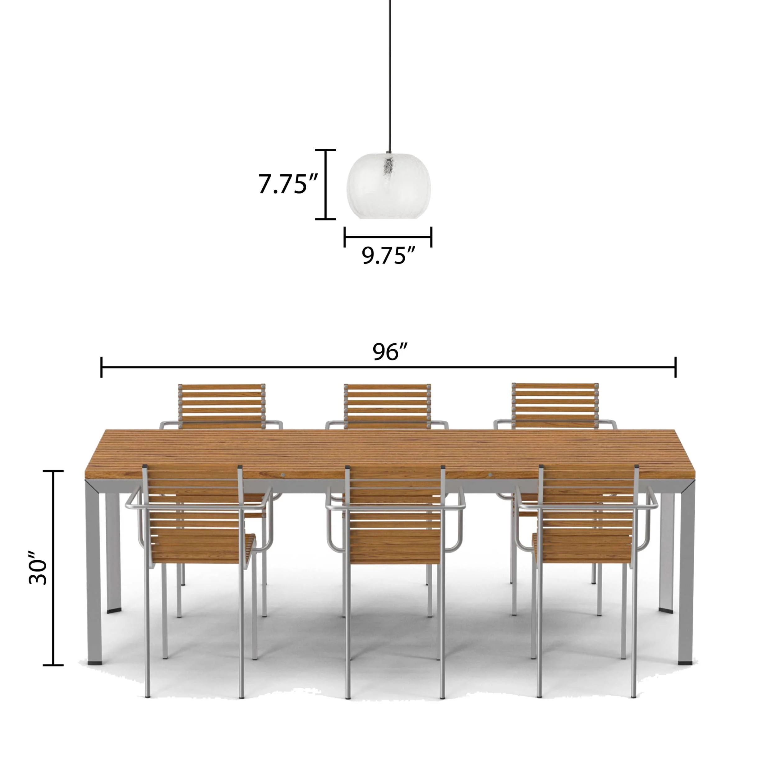 River of Goods Hanging Pendant Lighting - Clear & Black - Image 6