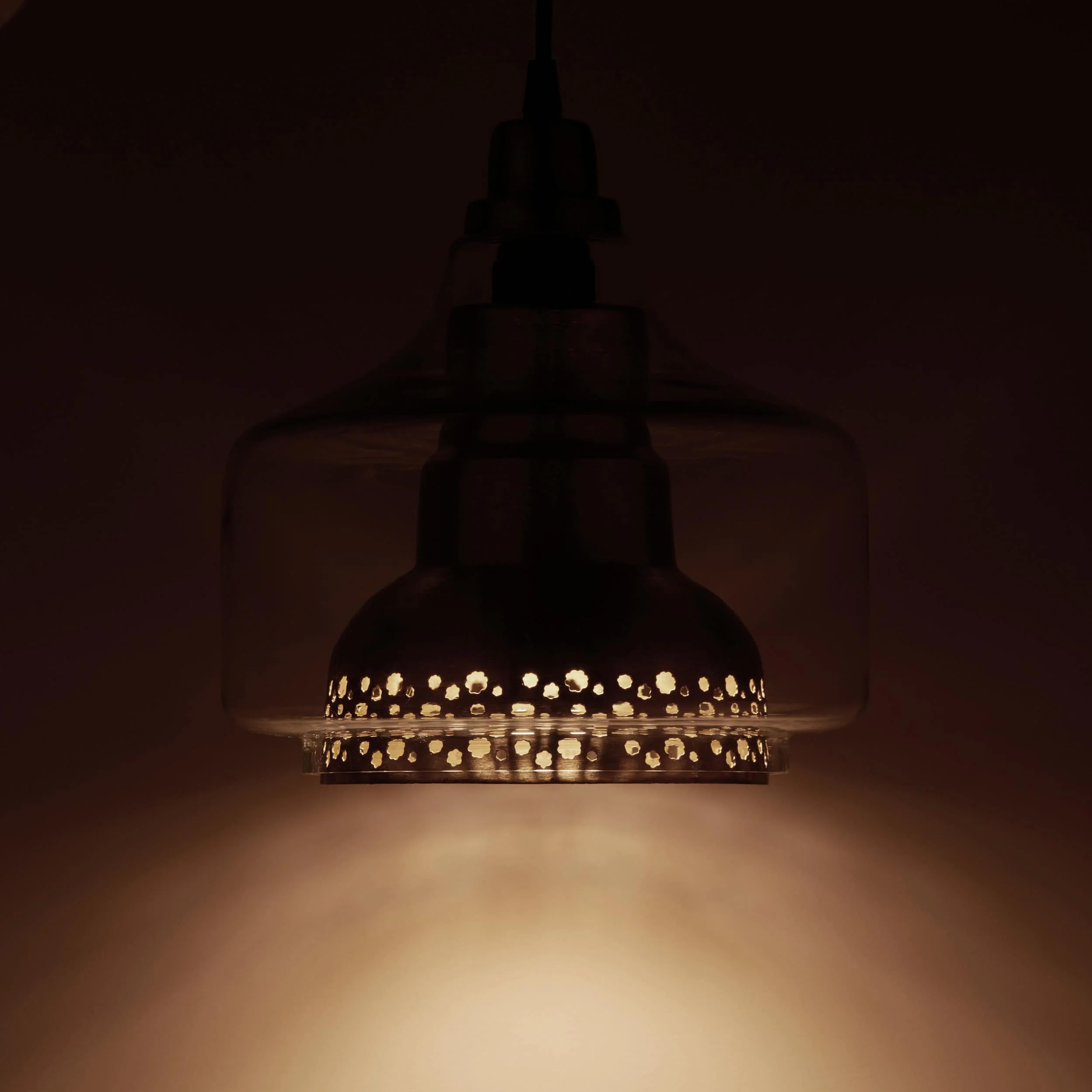 River of Goods Brushed Brass Bell-Shaped Pendant Light - Image 10