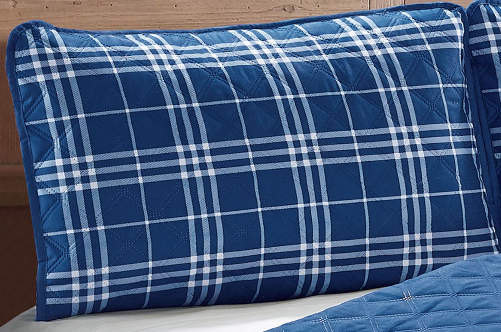Harper Loft Unisex Braden Plaid 3-piece Quilt Set - Image 3
