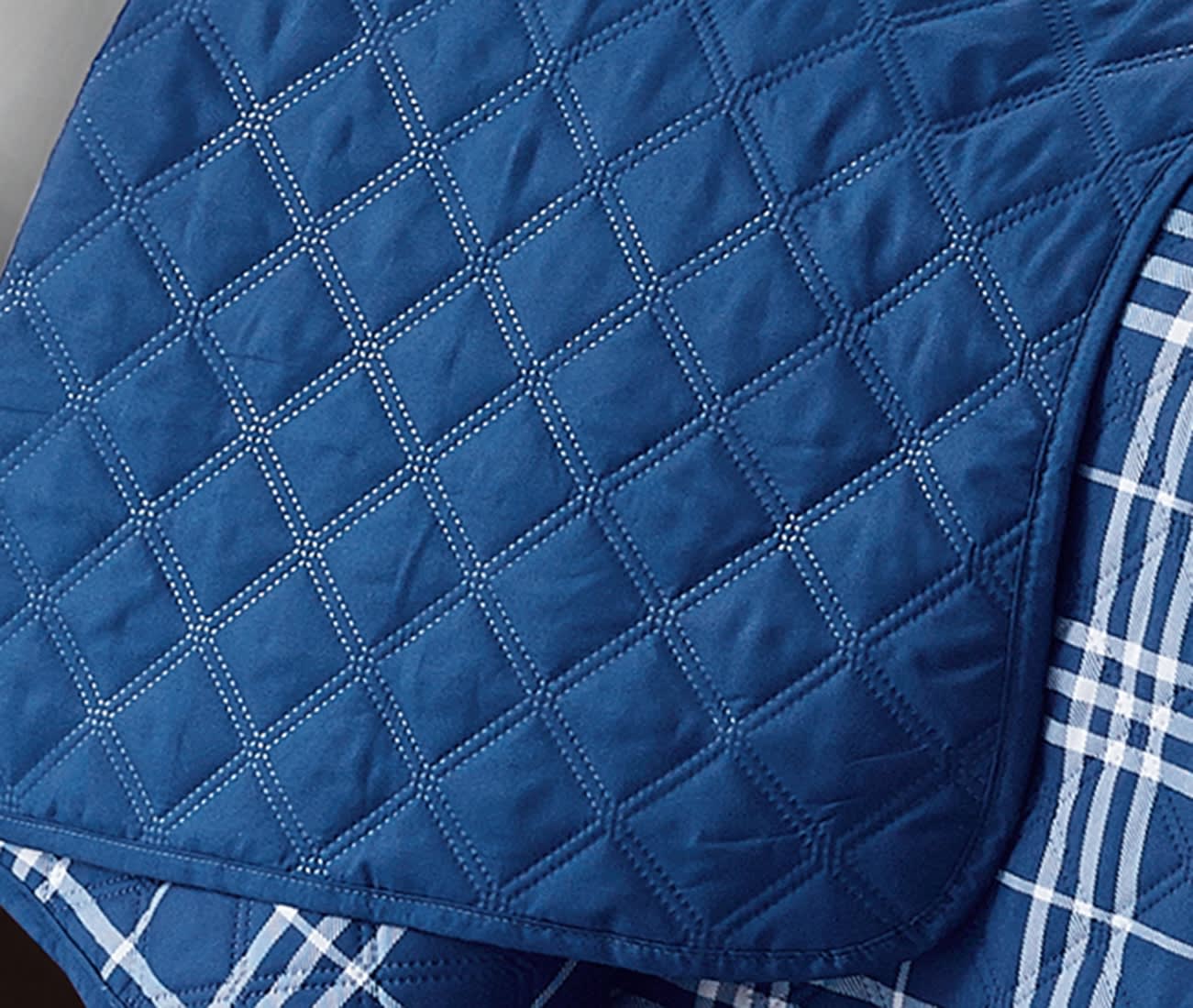 Harper Loft Unisex Braden Plaid 3-piece Quilt Set - Image 4