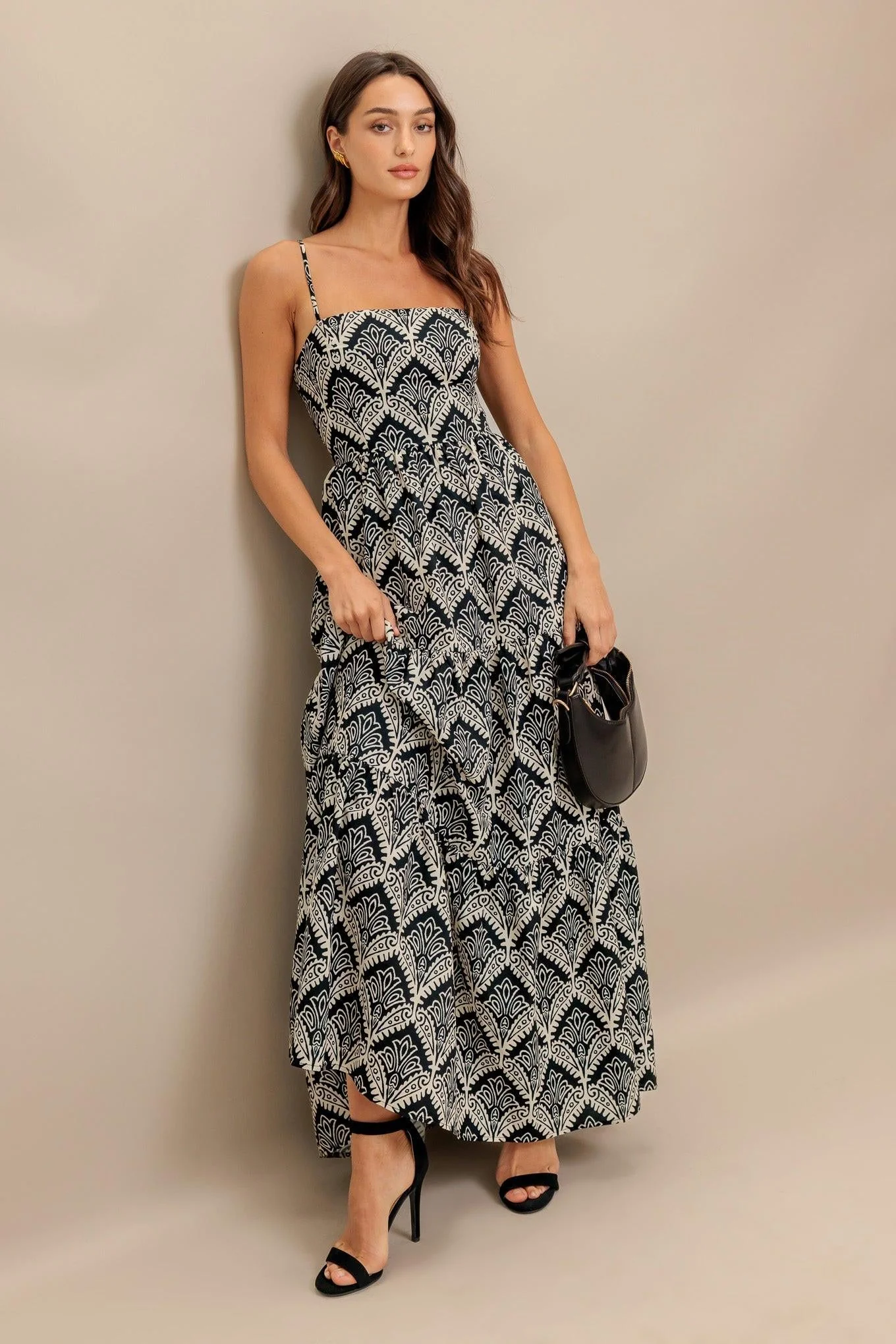 Hazelwood Garden Woven Maxi Dress - Image 6