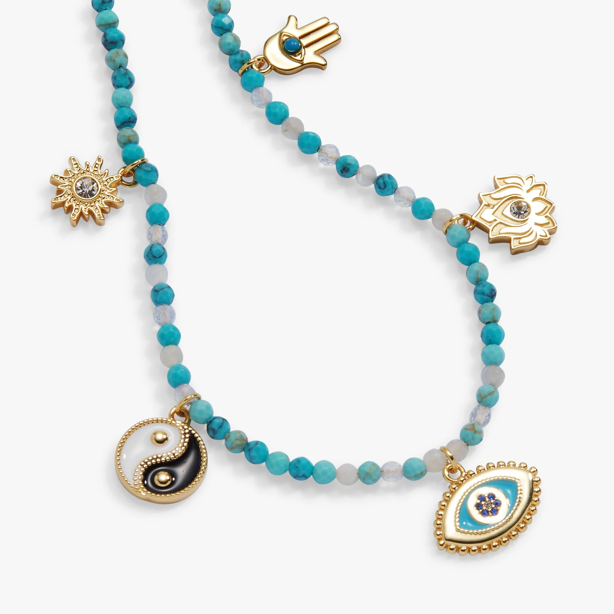 Healing Stone Charm Anklet - Image 3