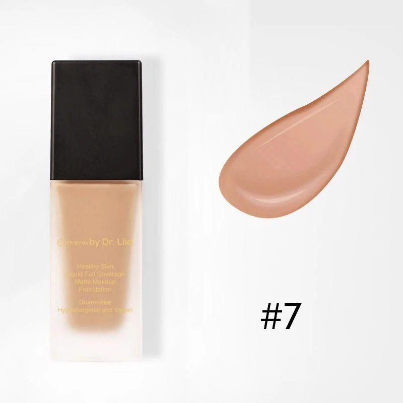 Healthy Skin Full Coverage Matte Foundation with SPF 30 – Vegan, Gluten-Free & Hydrating - Image 14