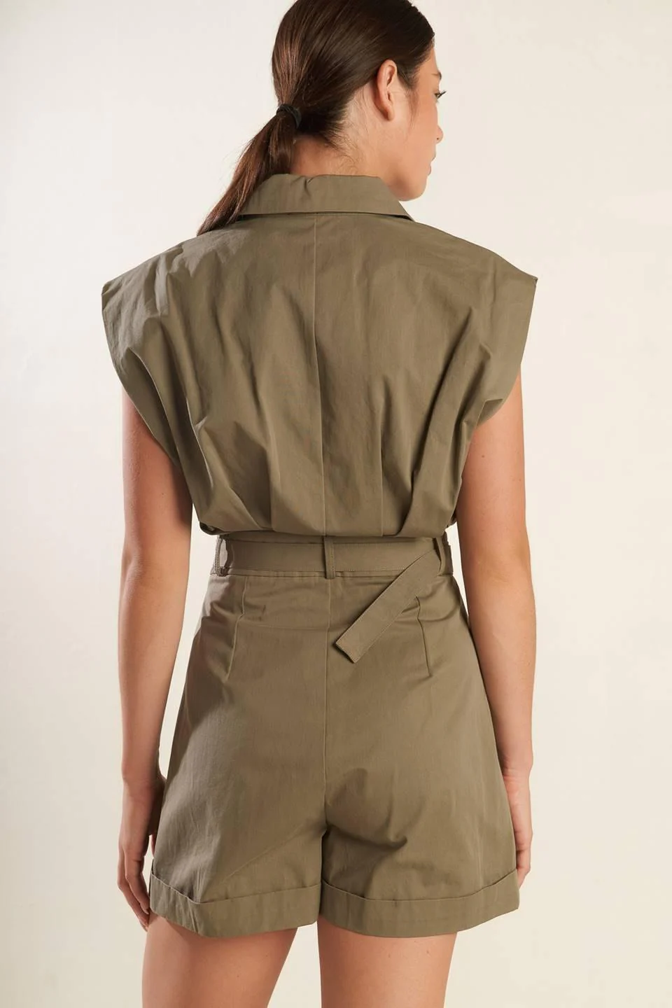 Heart of a Woman Woven Romper - Image 2