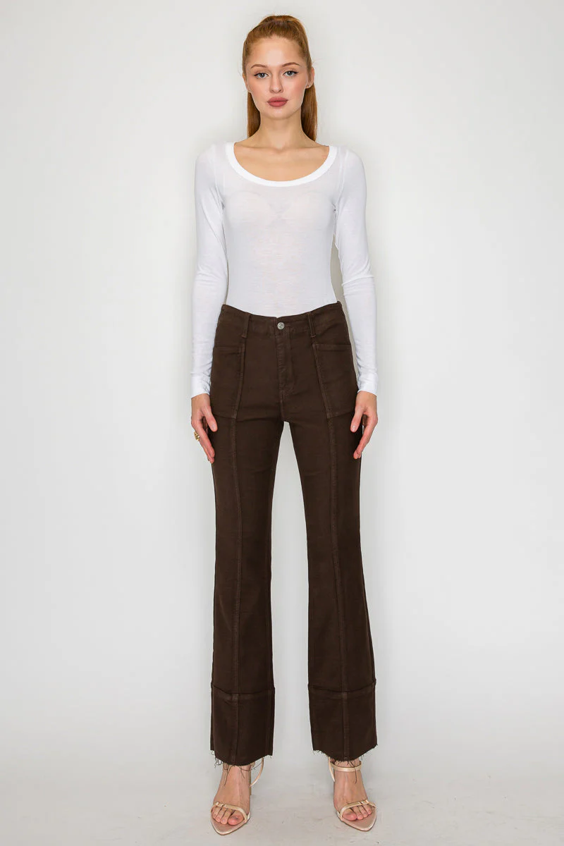 Helena Tummy Control High Rise Bootcut Jeans - Image 8