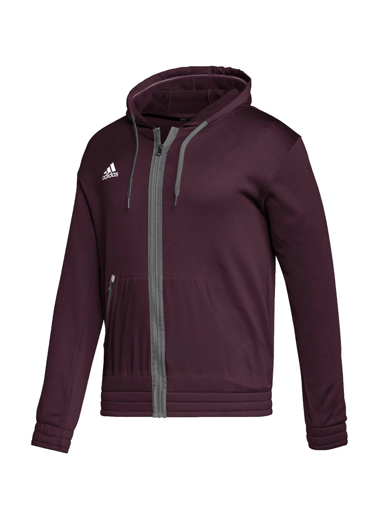 [hi3142] Mens adidas Team Issue Full-zip Hoodie