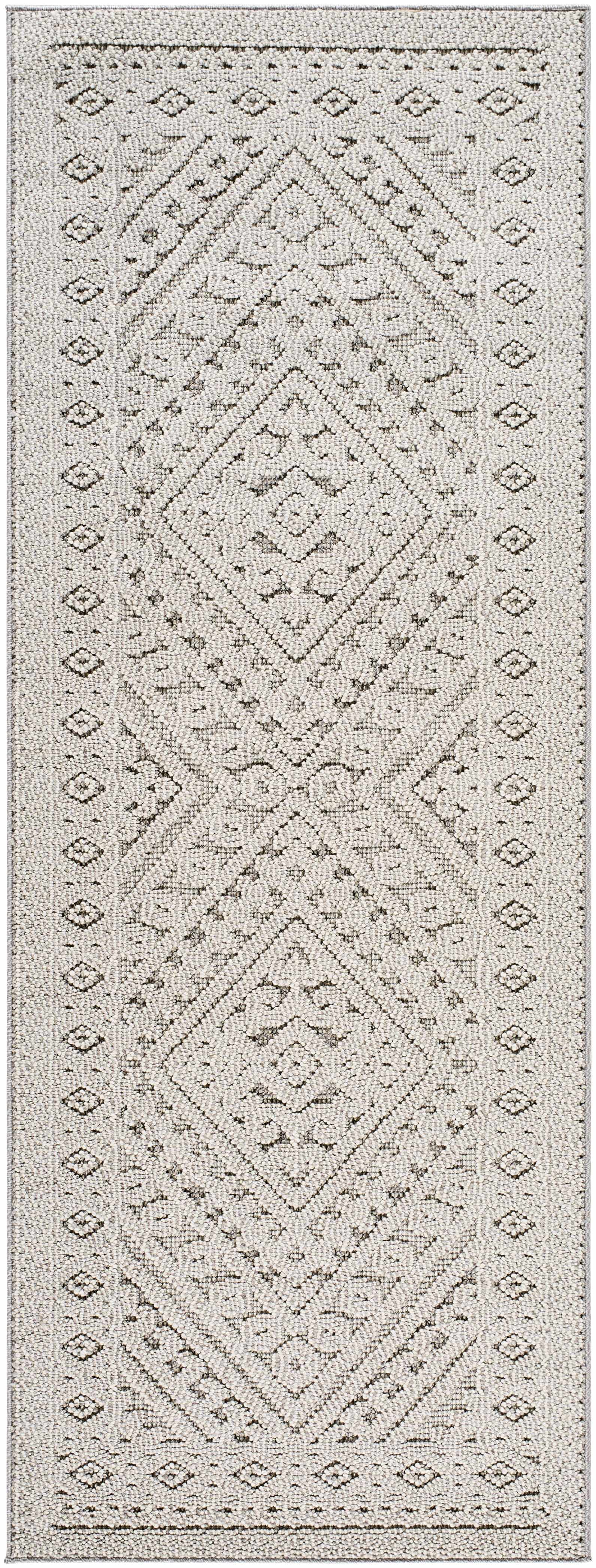 Hibah Natural Gray Outdoor Area Rug - Clearance - Image 7