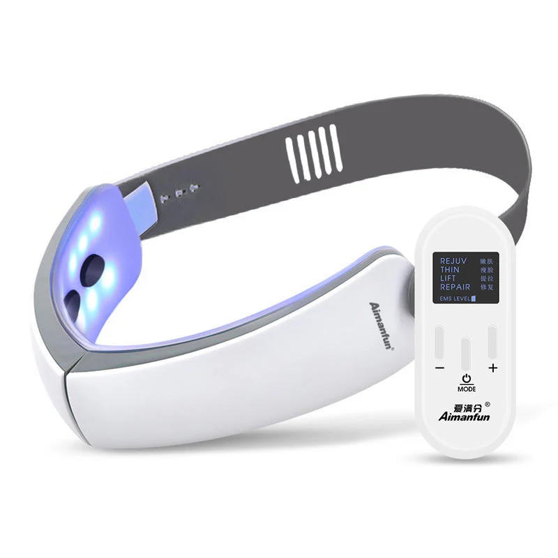 High Frequency Micro Current Face-shaping Tool Shock Color Light RF Beauty Instrument - Image 2