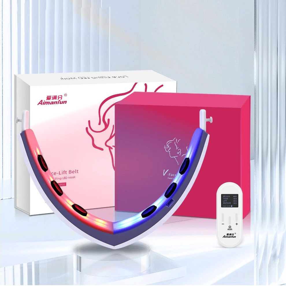 High Frequency Micro Current Face-shaping Tool Shock Color Light RF Beauty Instrument - Image 5