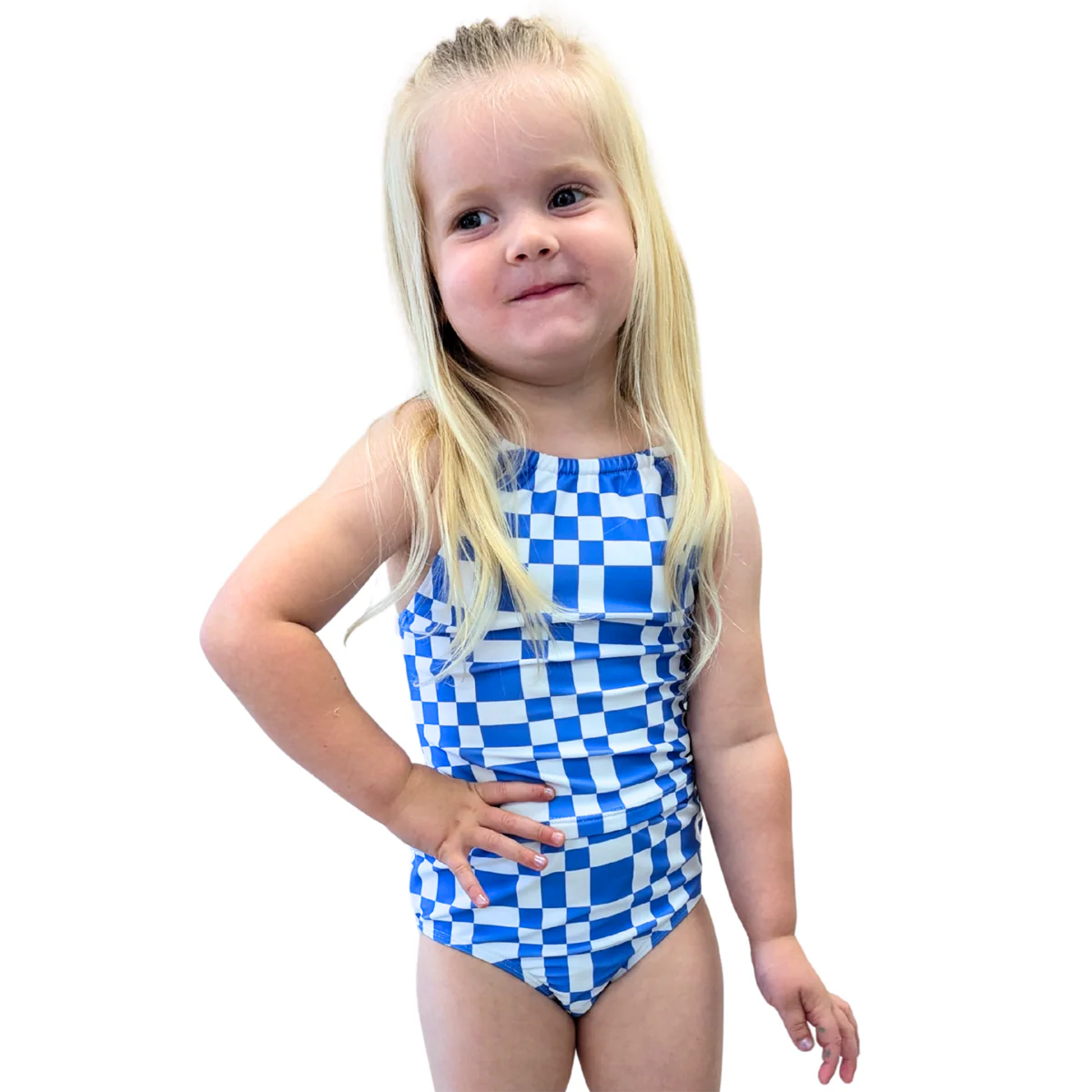 High Neck Crop Tankini Top (Girls) - Image 11