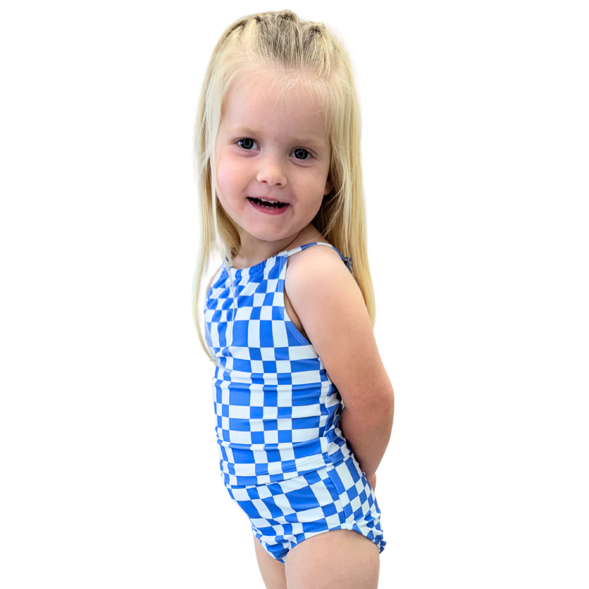 High Neck Crop Tankini Top (Girls) - Image 12