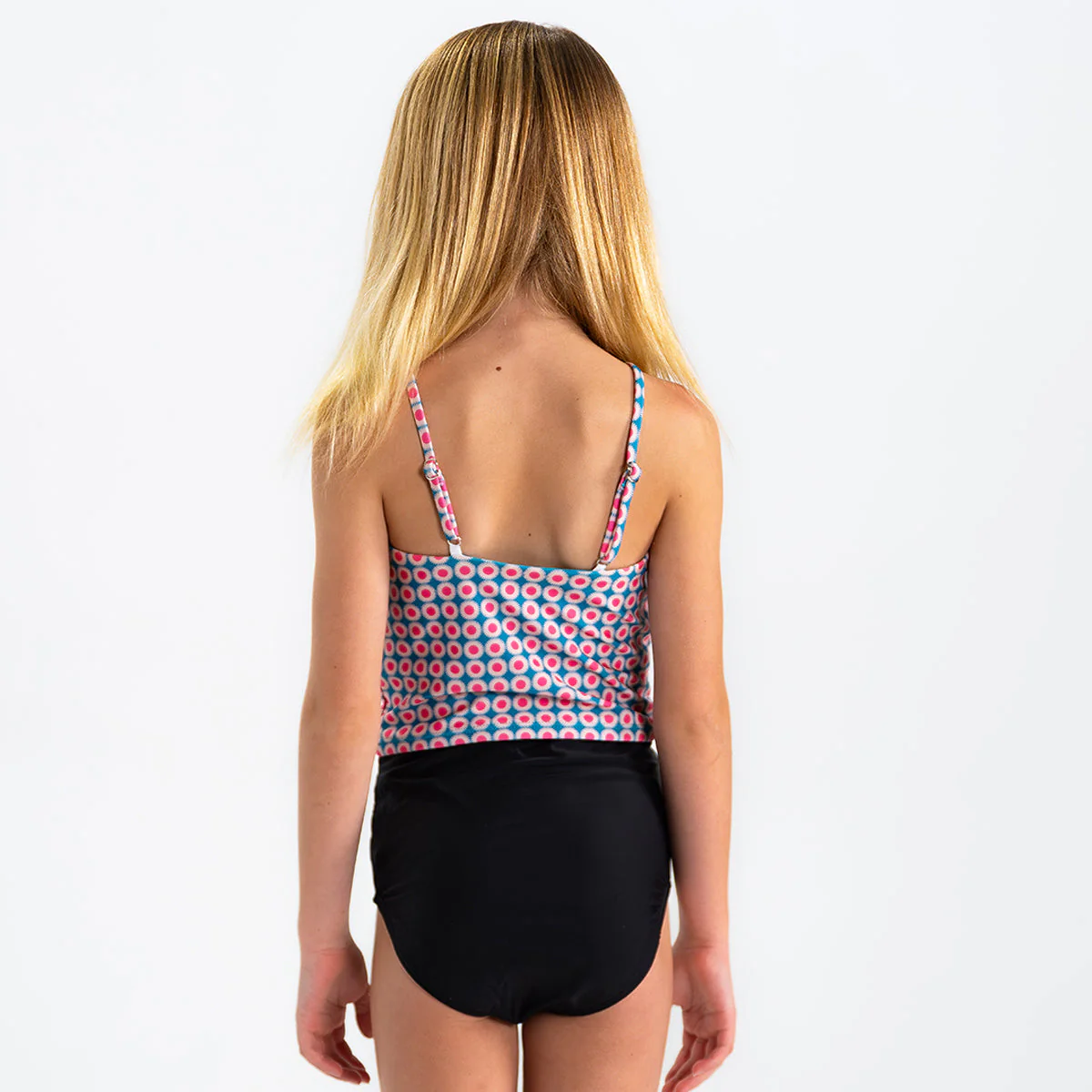High Neck Crop Tankini Top (Girls) - Image 7