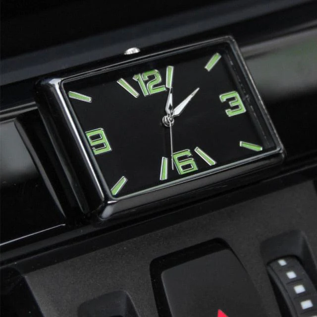 High Quality Auto Fashion Watch Automobile Quartz Clock Car Dashboard Mini Clock Automotive Clock Car Clock Refit Interior Luminous Electronic Quartz Watch Ornaments Car Decoration Ornaments Vehicle Car Accessories - Image 4