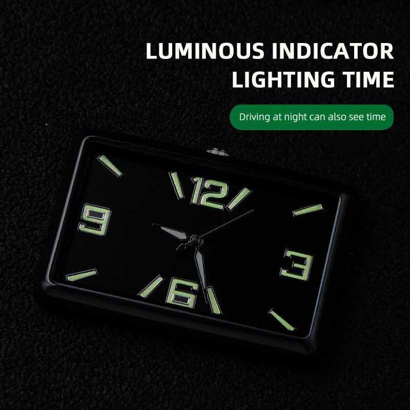 High Quality Auto Fashion Watch Automobile Quartz Clock Car Dashboard Mini Clock Automotive Clock Car Clock Refit Interior Luminous Electronic Quartz Watch Ornaments Car Decoration Ornaments Vehicle Car Accessories - Image 7