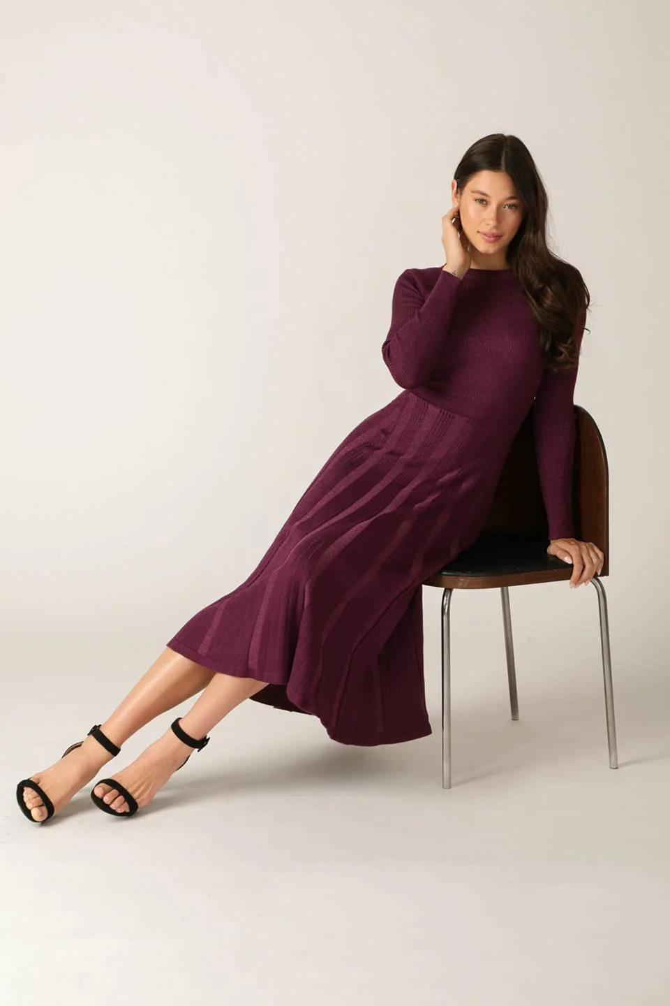 High Standards Sweater Midi Dress - Image 15