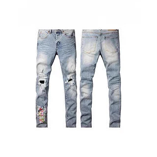 High Street Jeans Black Slim Fit Stretch Skinny Men - Image 4