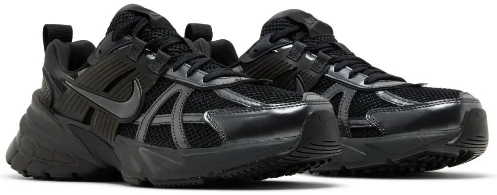 [hj4497-001] Mens Nike V2k Run 'black Dark Smoke Grey' - Image 2