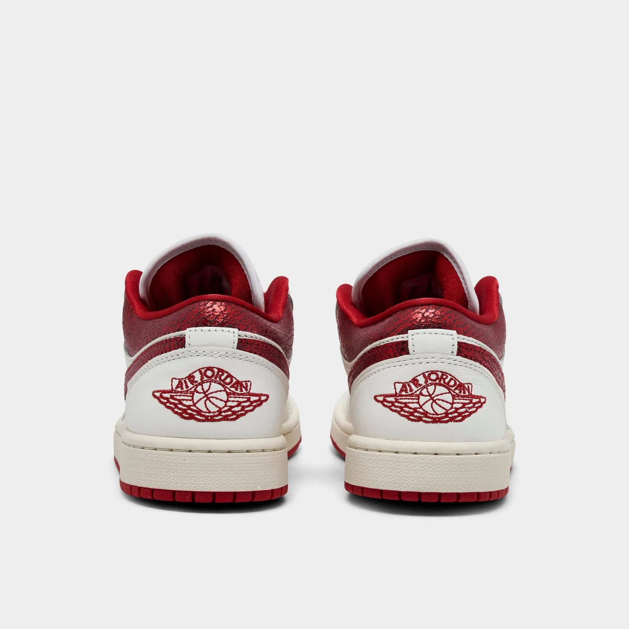 [hj9338-106] Womens Air Jordan Retro 1 Low 'ruby' - Image 4